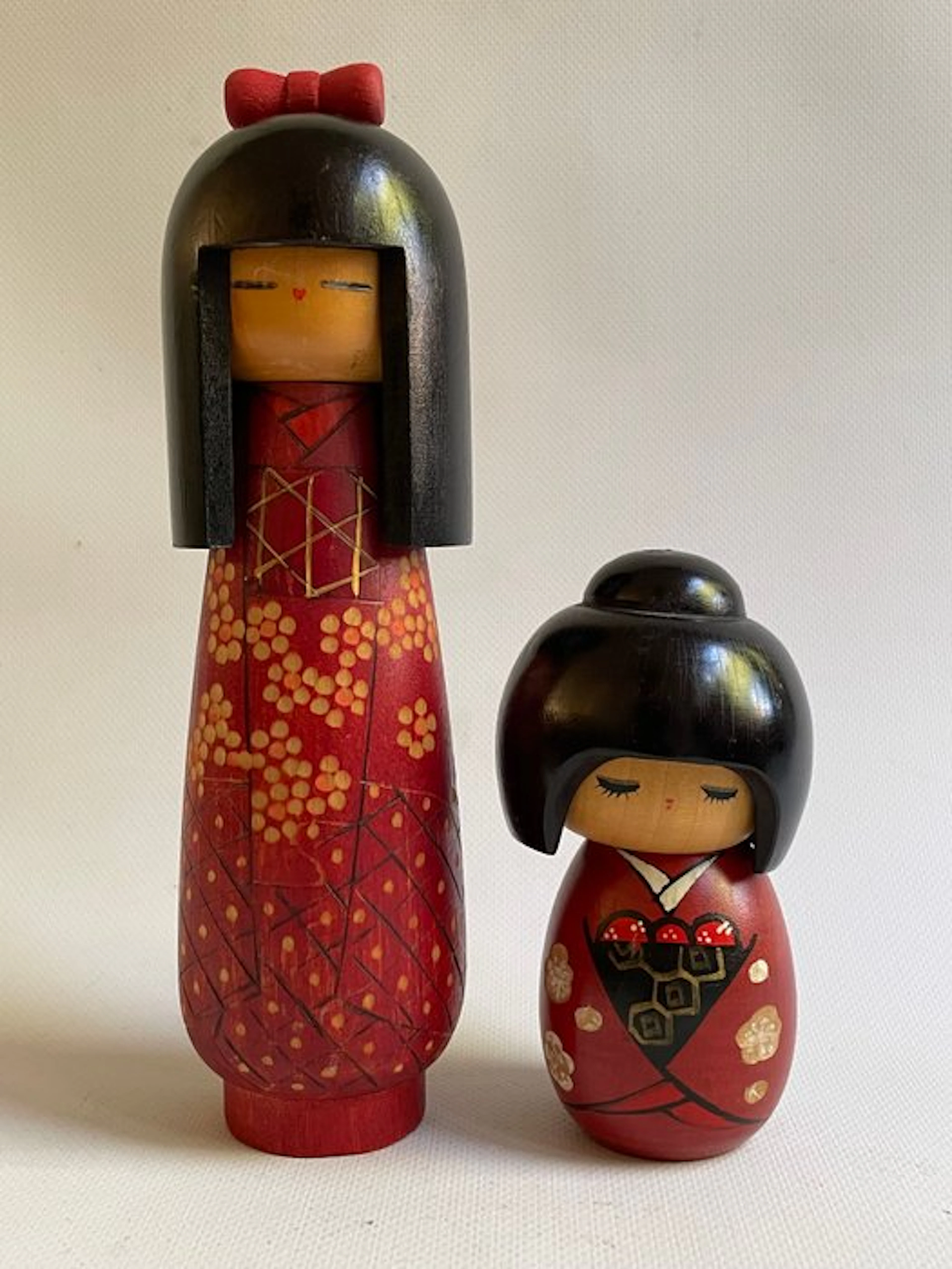 Kazuo Takamizawa, Hajime Miyashita - Figurine - Kokeshi (2) - Wood