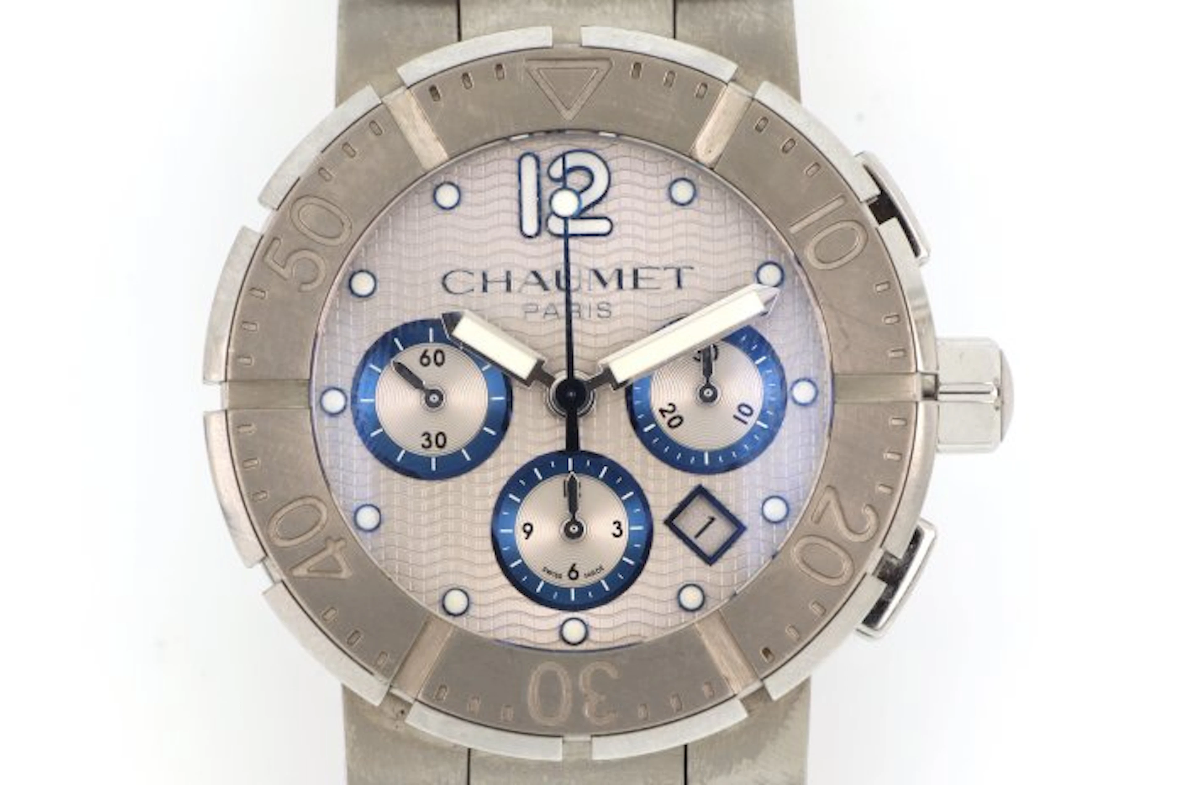 Chaumet - Class One Chronograph XXL Titanium Blue Accent...
