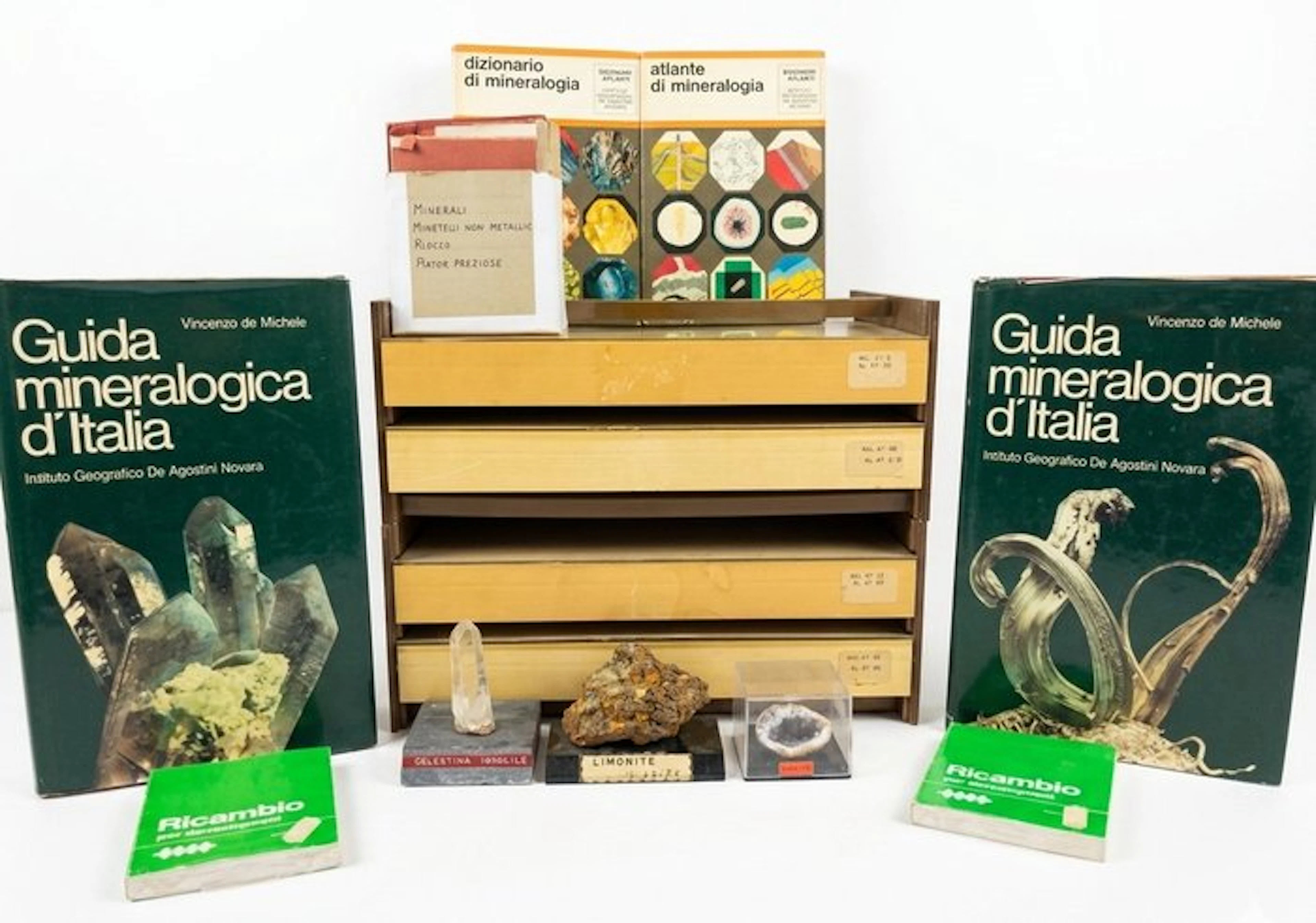 De Agostini Mineralogy Museum (1972): 120 Specimens