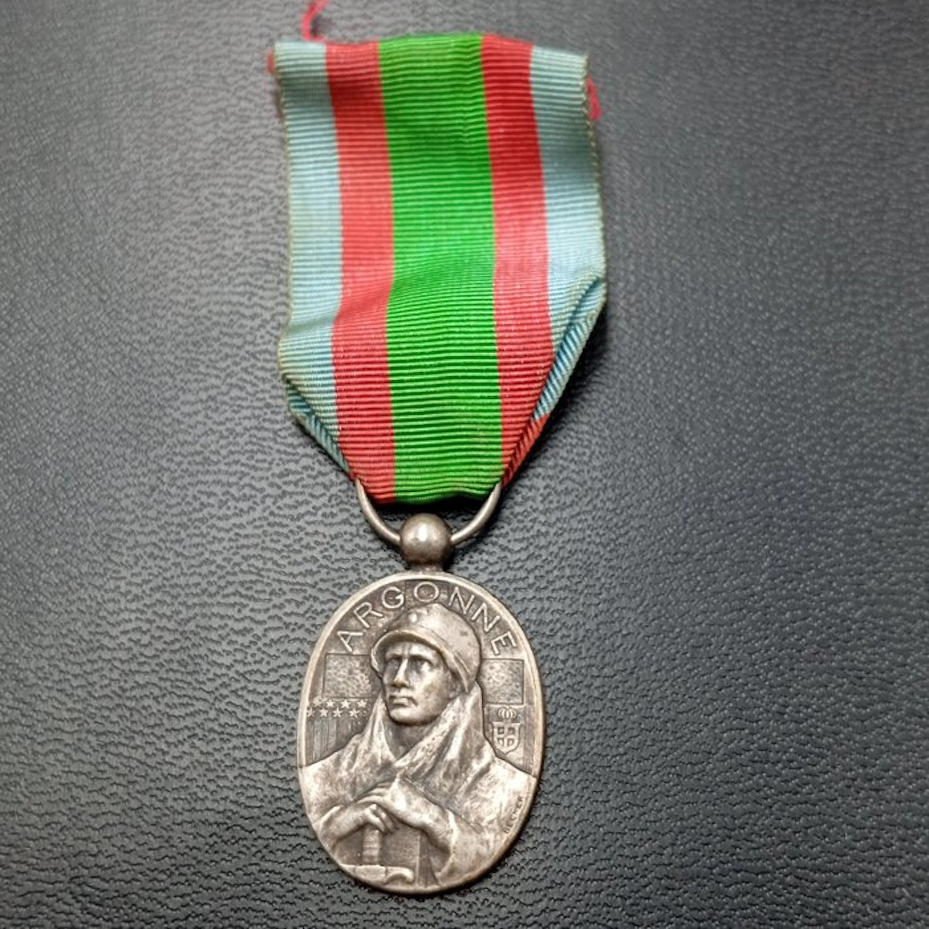 France - Medal - Médaille militaire rare Argonne Vauquois guerre 14/18 - 1918