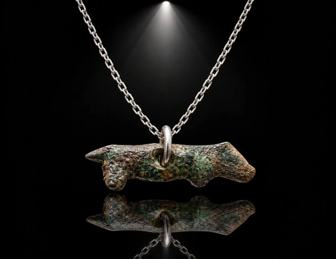 Viking Era Gold Plated “The Sacred Boar of Freyr” —...