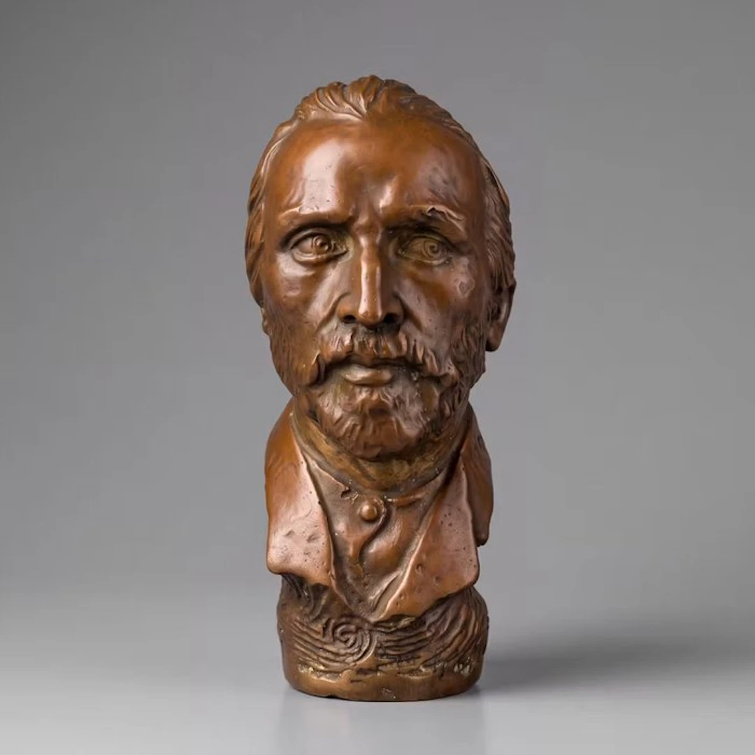 Bust, Vincent van Gogh (Zonder Minimumprijs) - 16.5 cm - Bronze