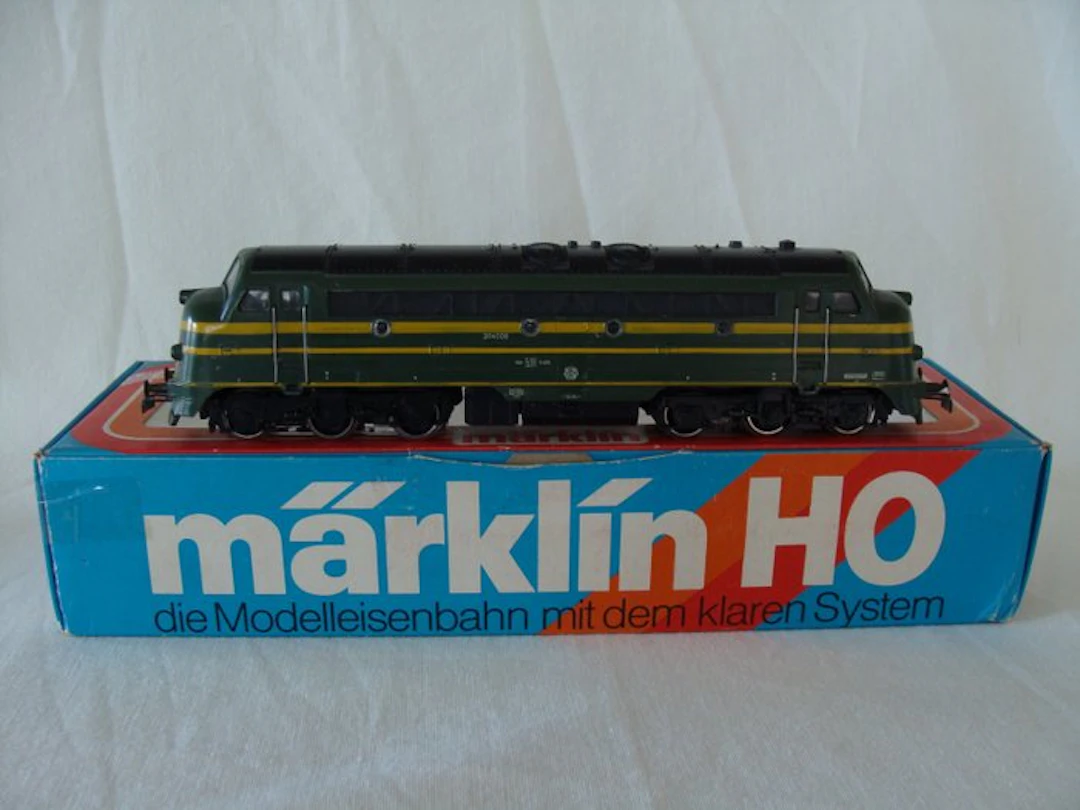 Märklin H0 - 3066 - Diesel locomotive (1) - Series 204.008 - NMBS