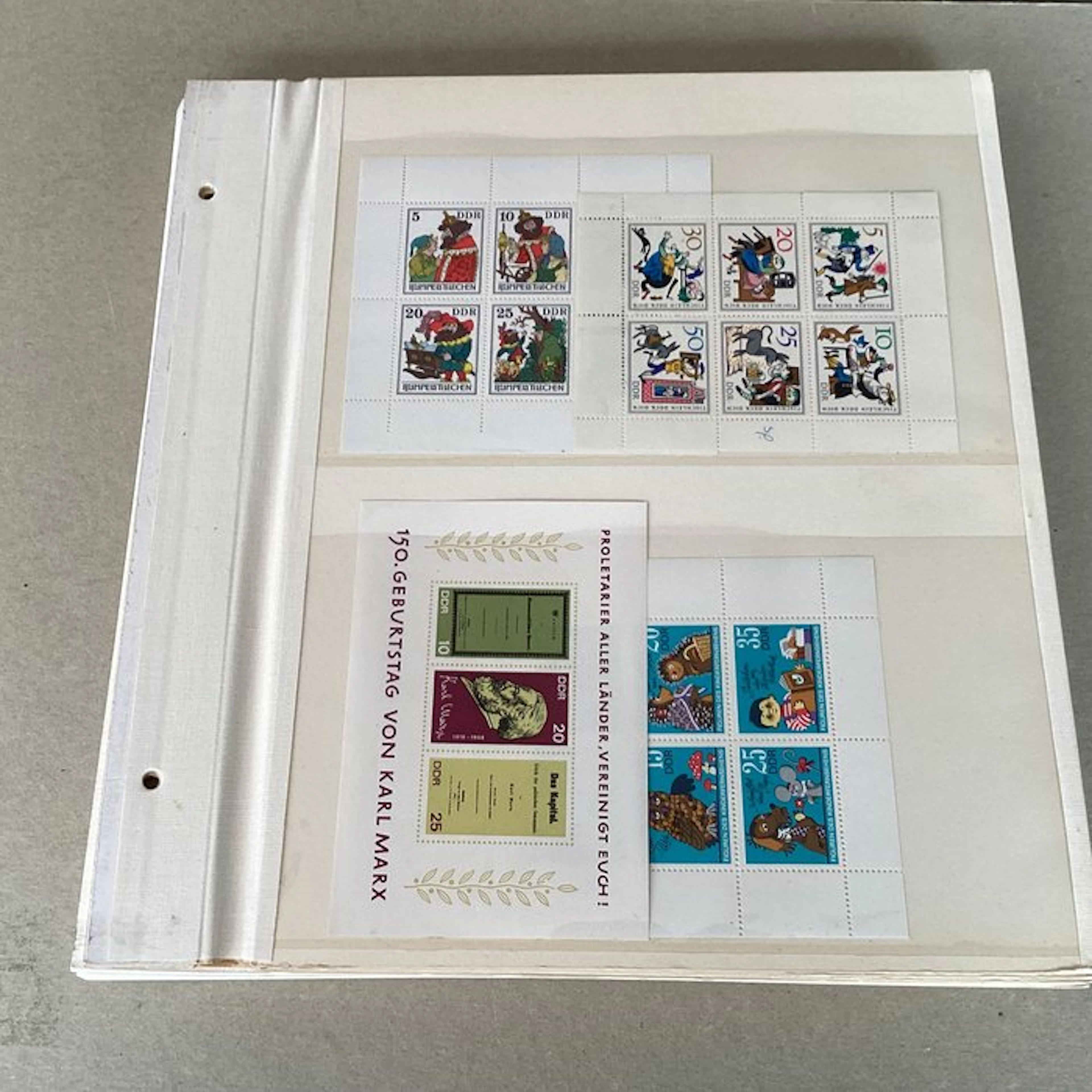 Germany, Federal Republic 1960 - Small blocks of stamps...
