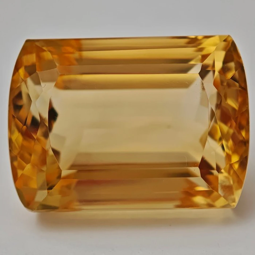 No reserve price Citrine - 43.39 ct - Antwerp Laboratory...