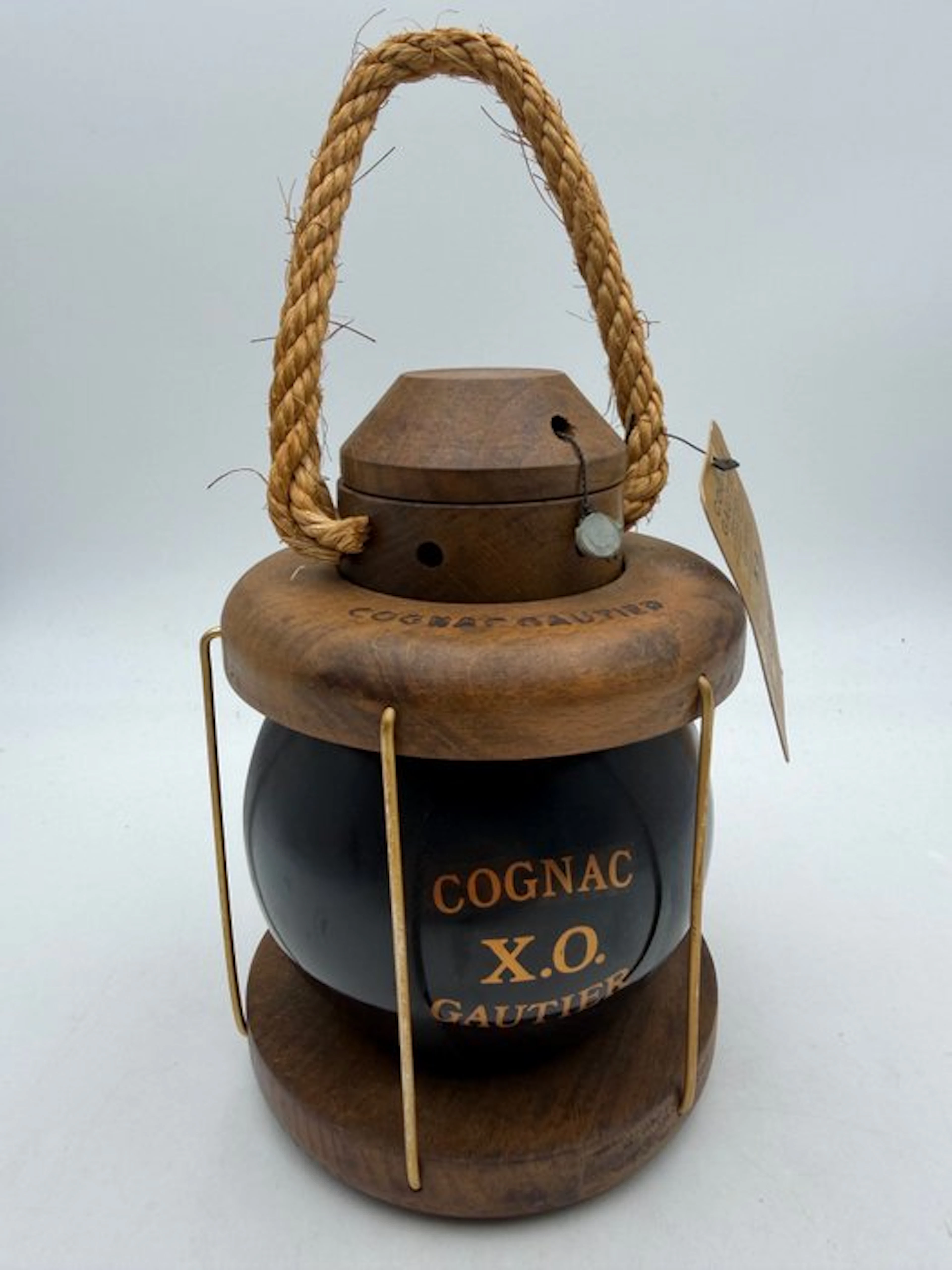 Gautier Frères - Lantern Cognac XO Decanter - b. 1980s, 1970s - 70cl