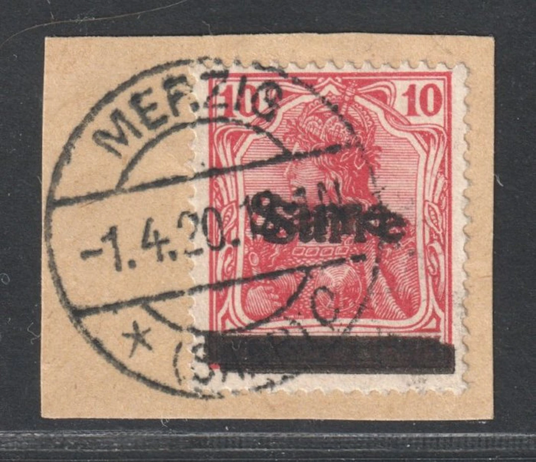 Saarland 1920 - SAAR 6a I DD