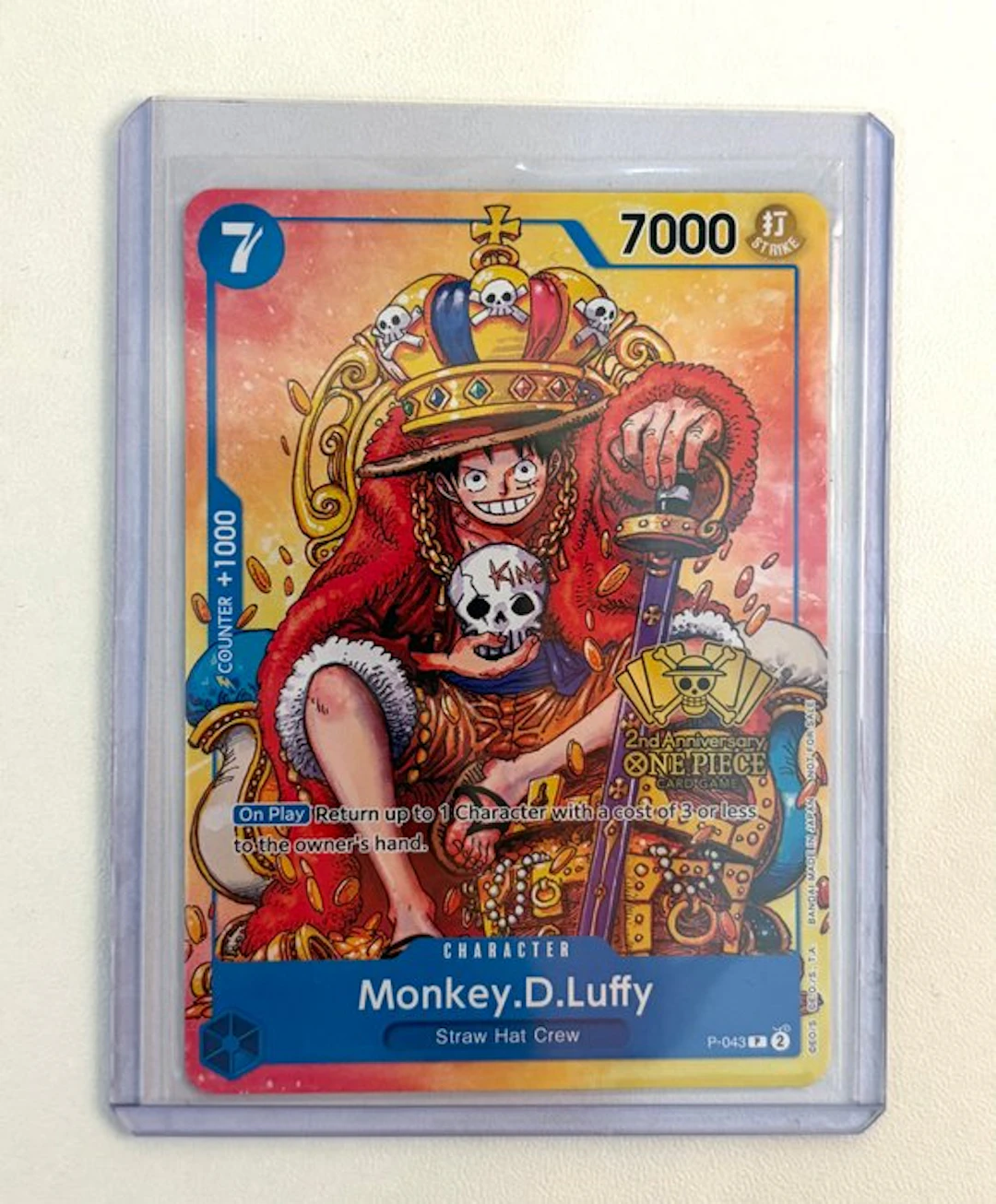 Bandai Card - One Piece - Monkey D