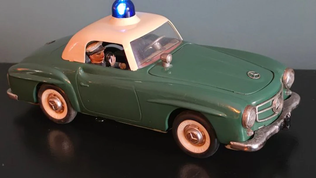 Schuco - Tin toy - Mercedes Razzia Car 5509 - 1950-1960 - Germany