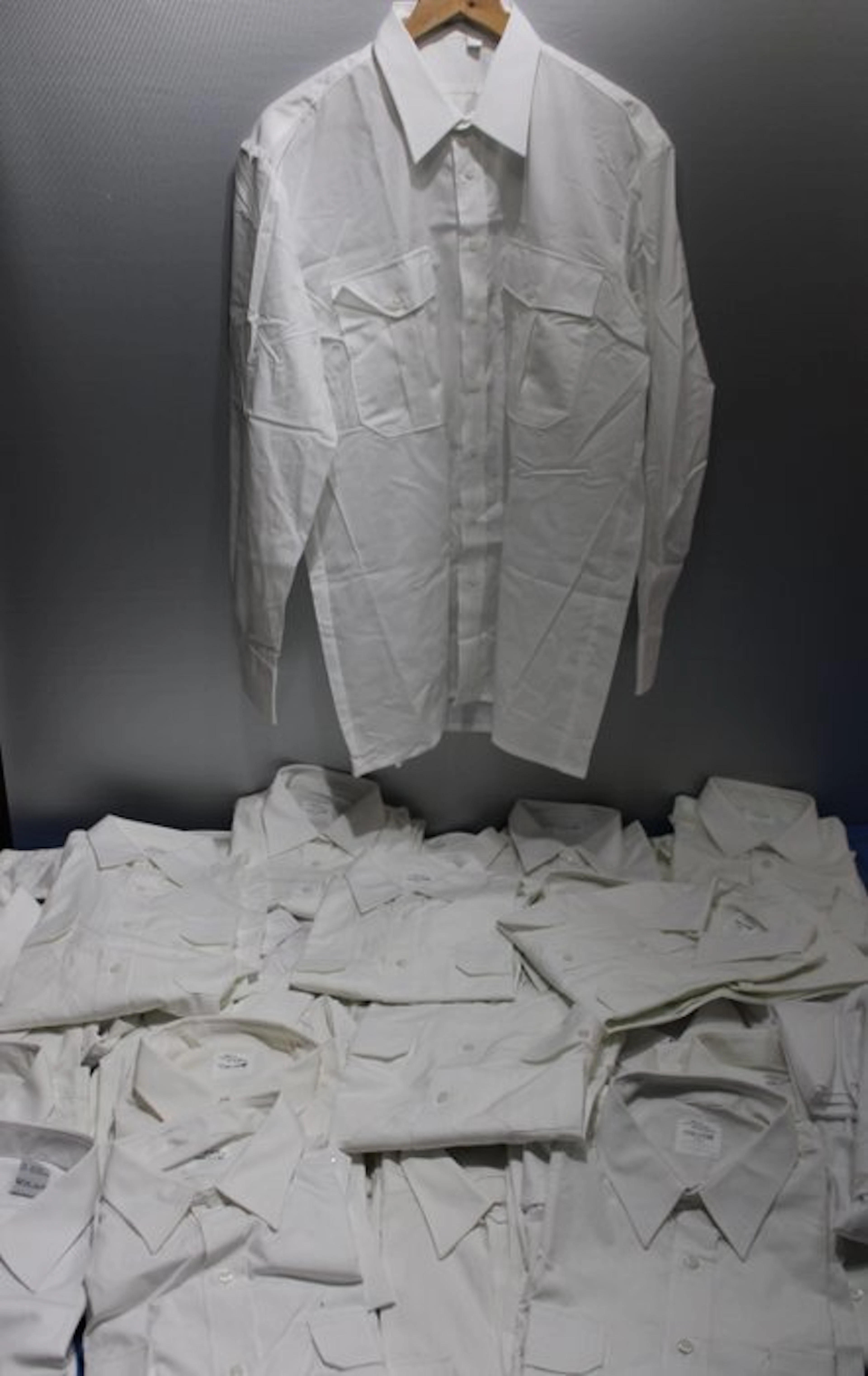 Netherlands - 32 white shirts Brandweer Nederland - Military equipment