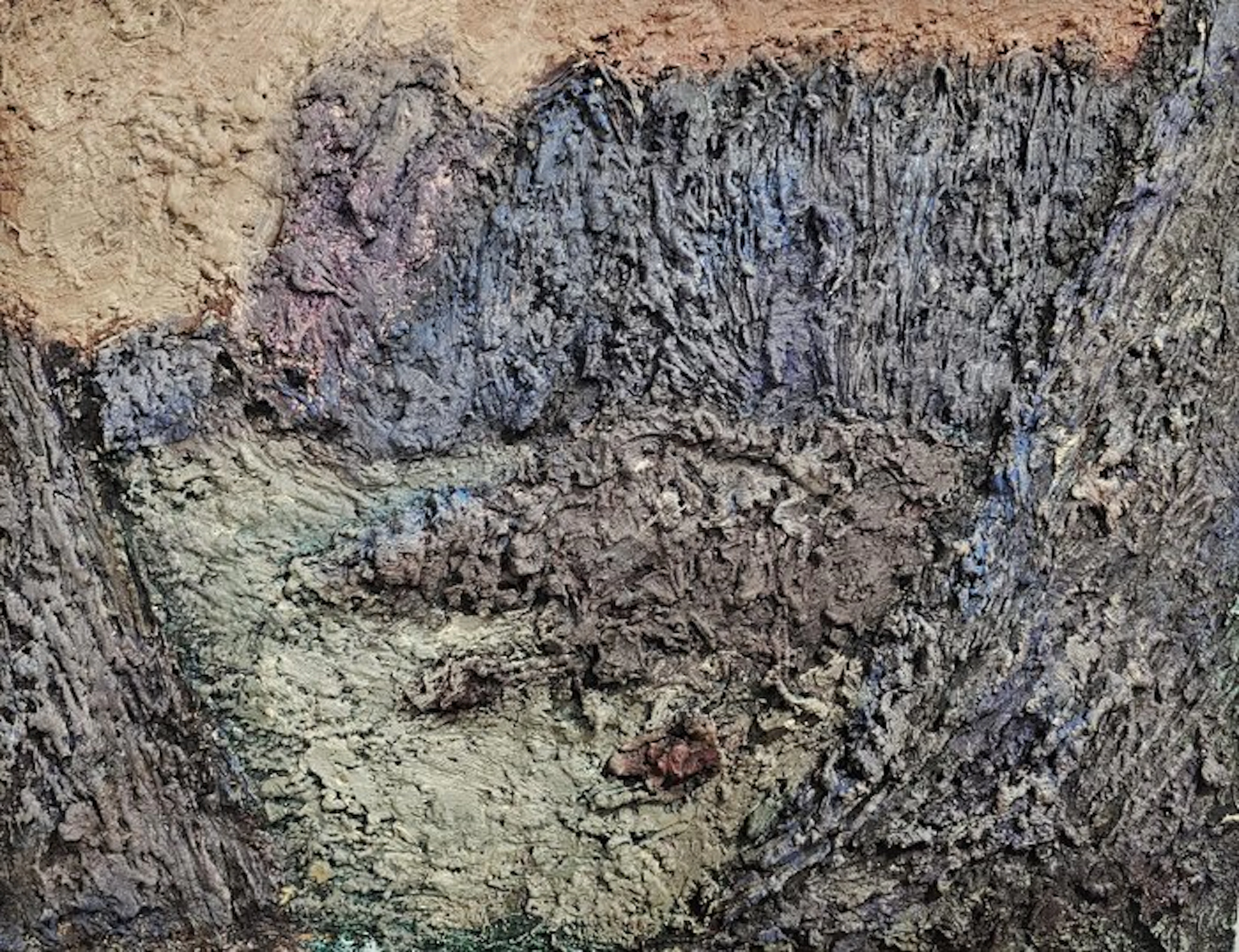 Antonio Franchini (1923 – 2006) - Paesaggio materico