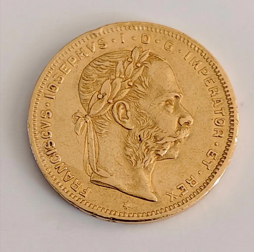 Austria. Franz Joseph I. 8 Florin / 20 Francs 1883
