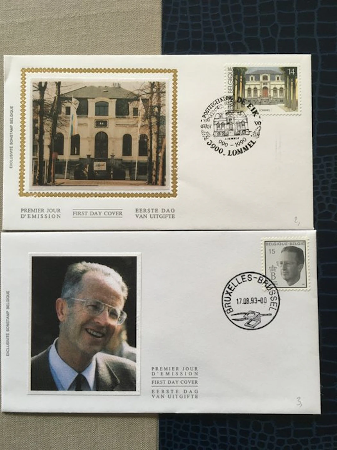 Belgium 1990/2004 - Belgium 48 FDC envelopes and first...