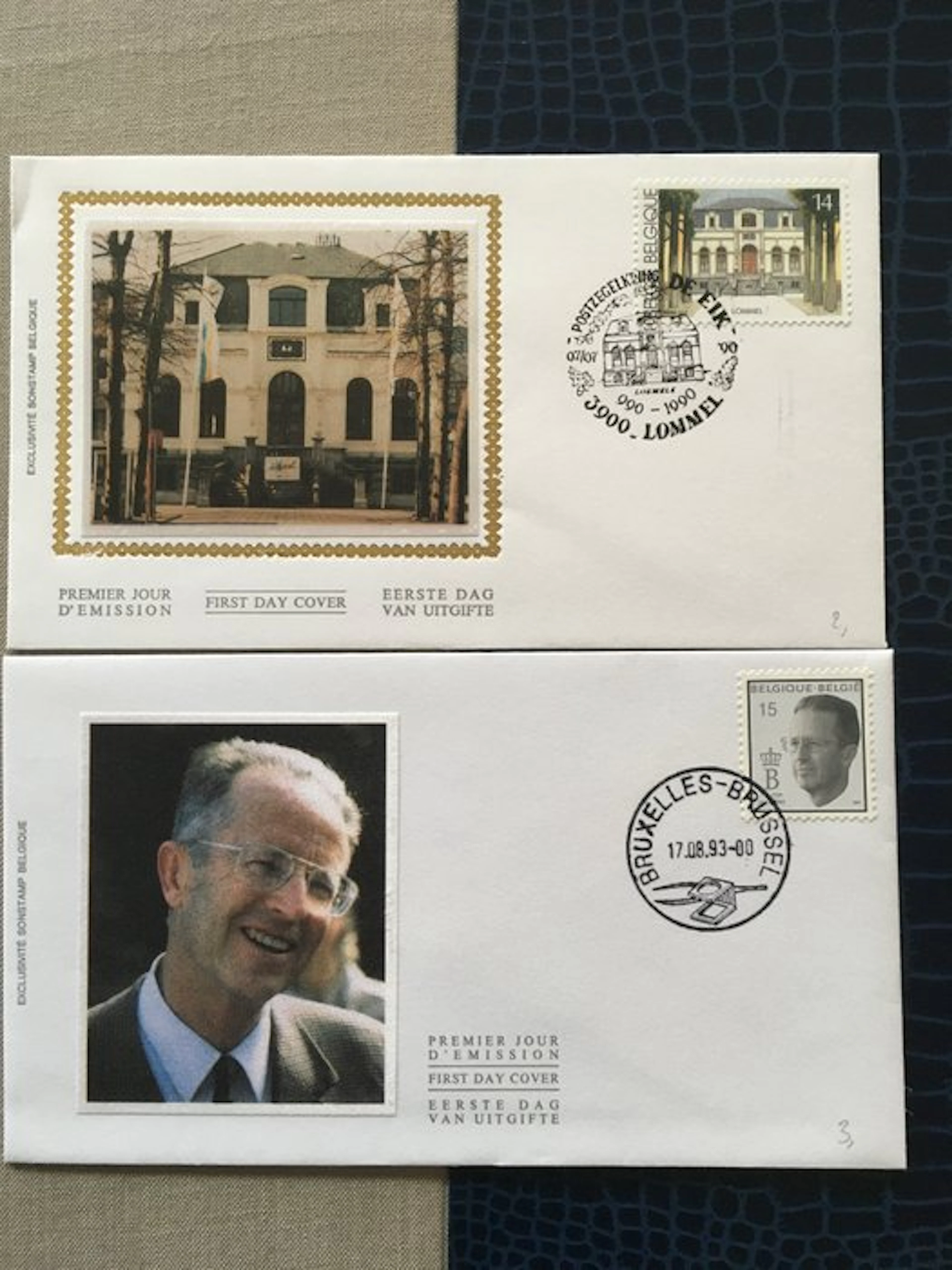 Belgium 1990/2004 - Belgium 48 FDC envelopes and first...