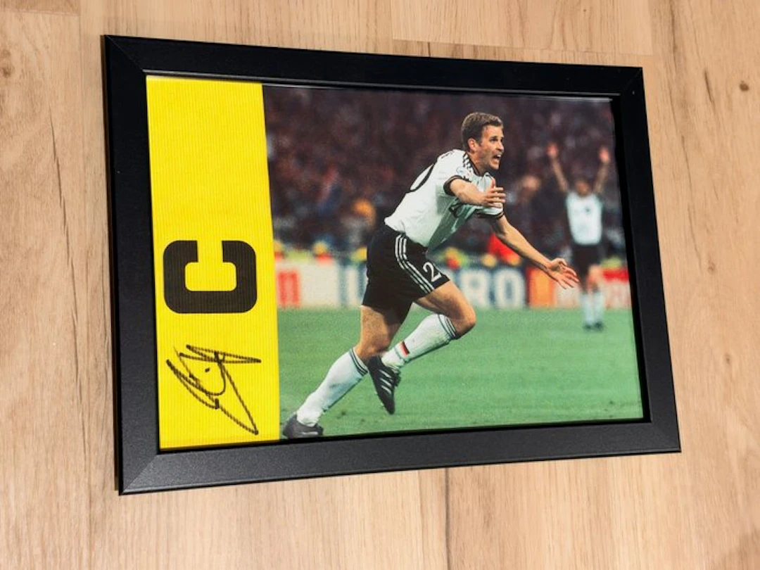 Alemania - Football European Championships - Oliver Bierhoff - Framed