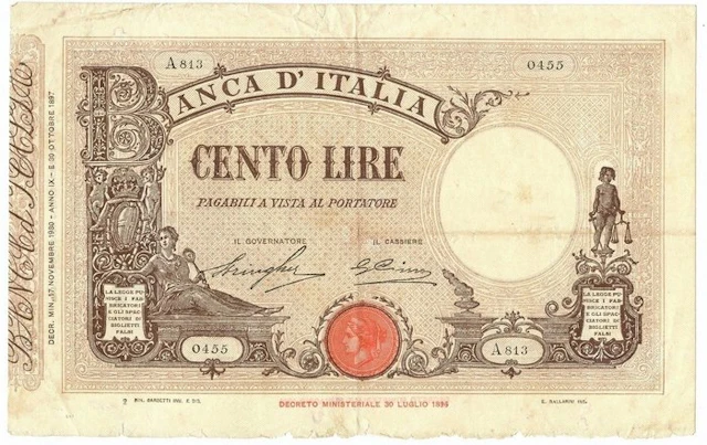 Italy. - 100 Lire - 1930 - BI 17L (No reserve price)