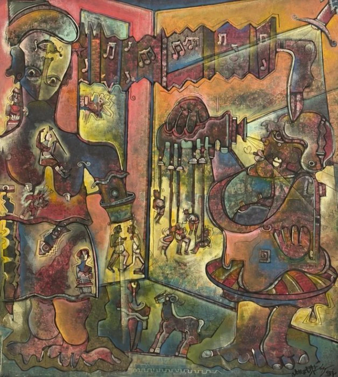 Martino Delego (1956) - Sensazioni surreali assurde