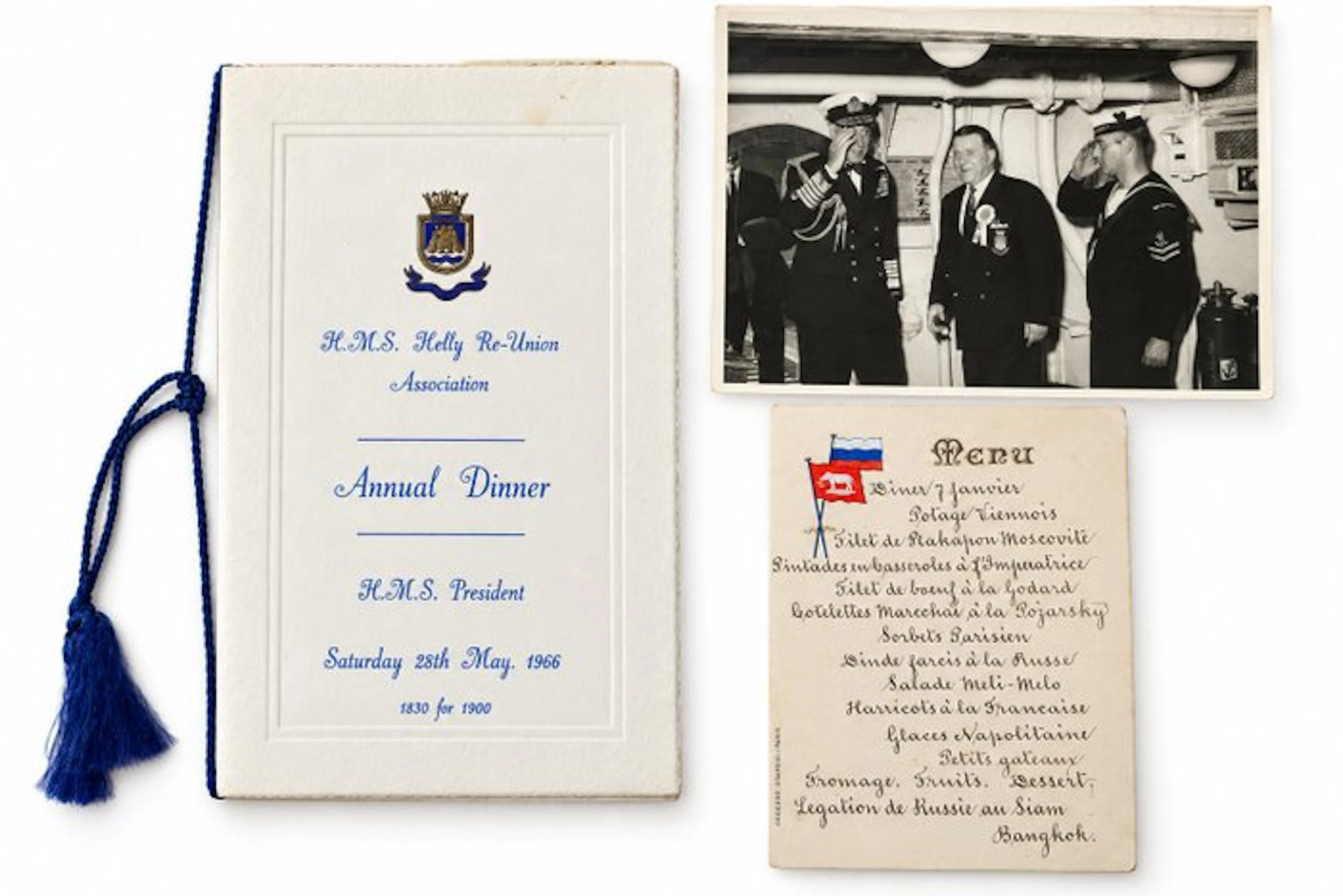 Document - Lord Mountbatten – HMS Kelly – Annual Reunion...