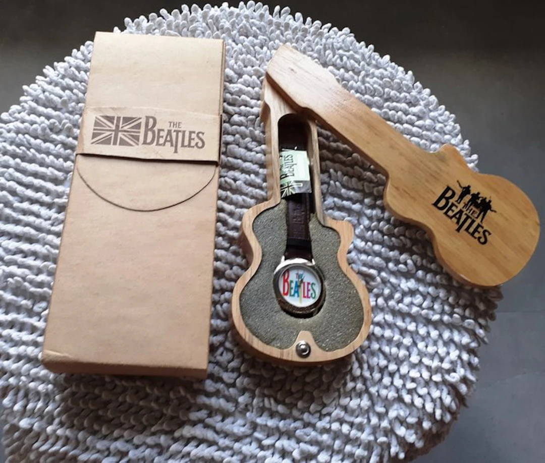 The Beatles "Limited Edition Apple Watch” In Wooden...