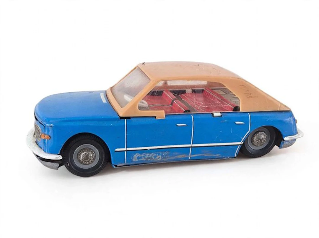 Zeldzame DDR blikken auto: Wartburg 355 Schrägheck...