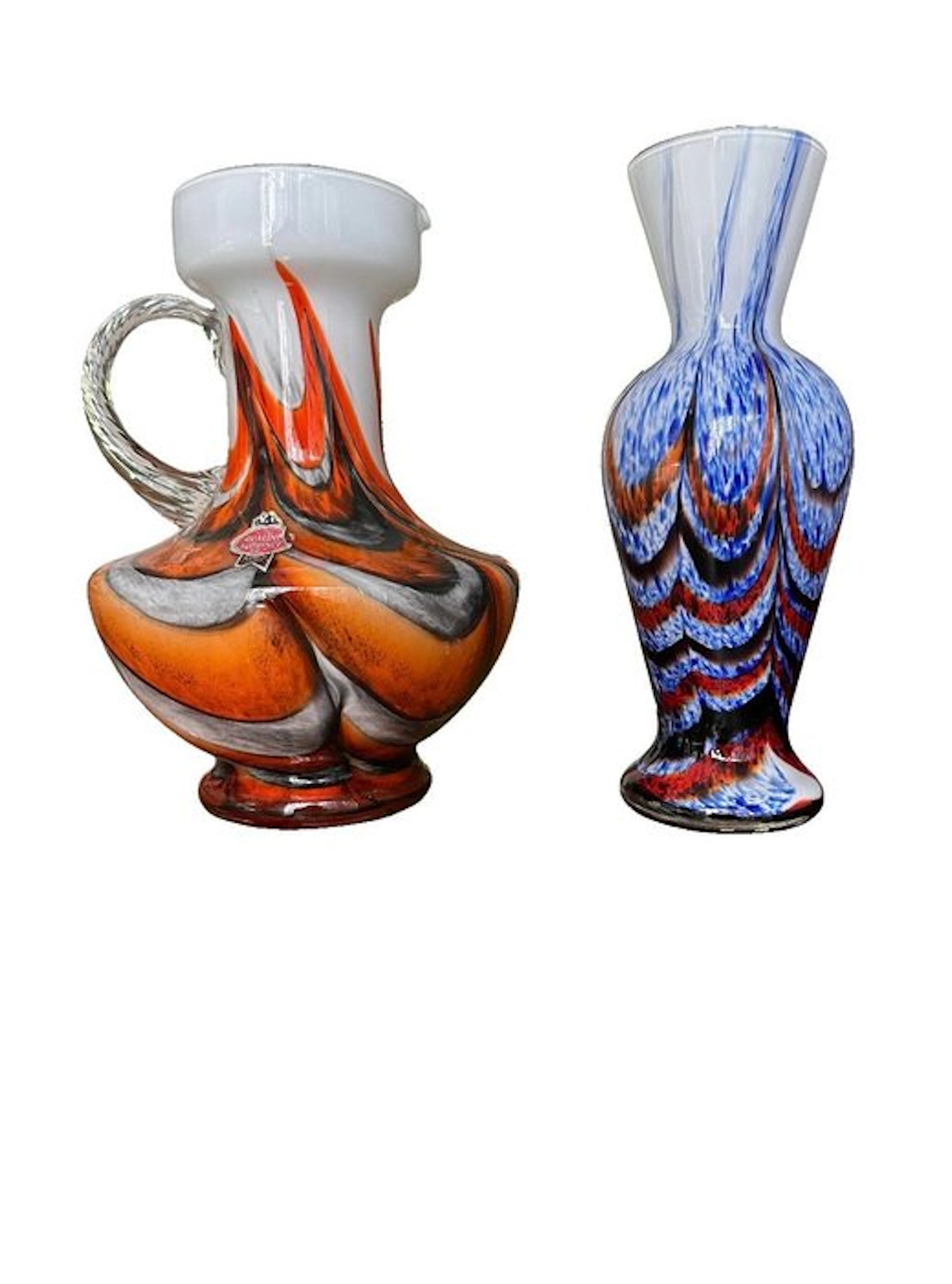 Vase (2) - Murano glass