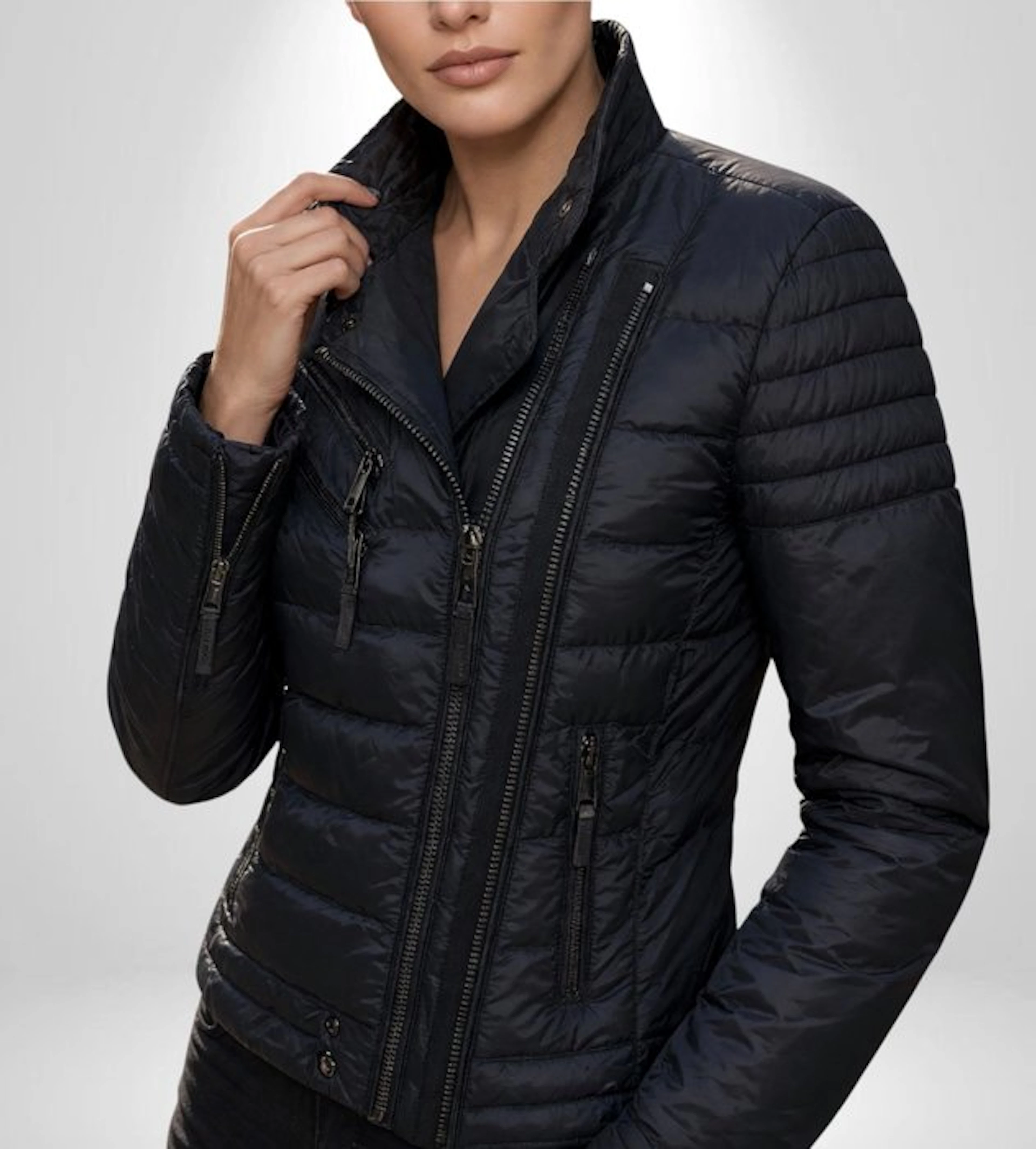 RALPH LAUREN Exclusive Special Leather Jacket REAL Down...