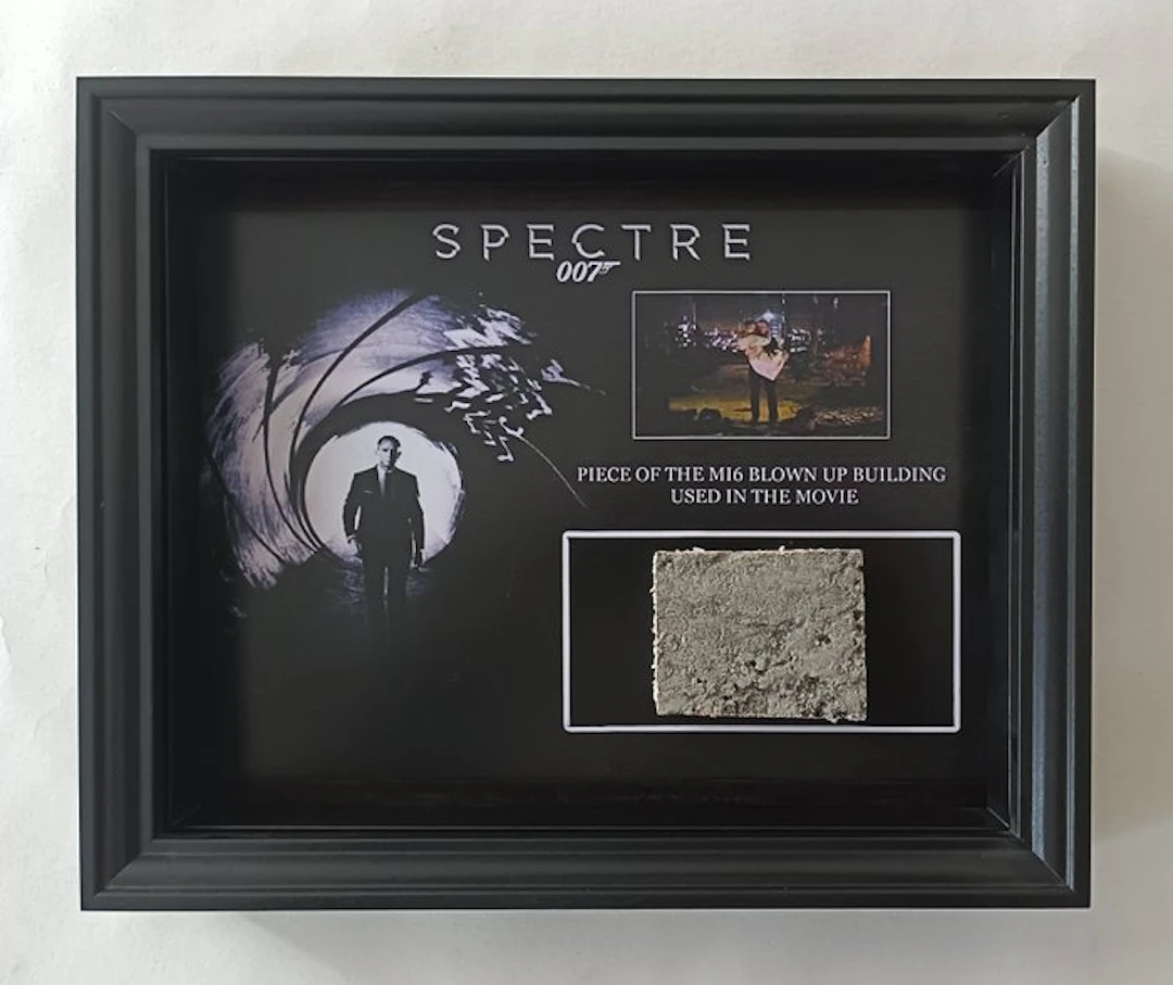 James Bond 007: Spectre - Original Framed MI6 Blown up...