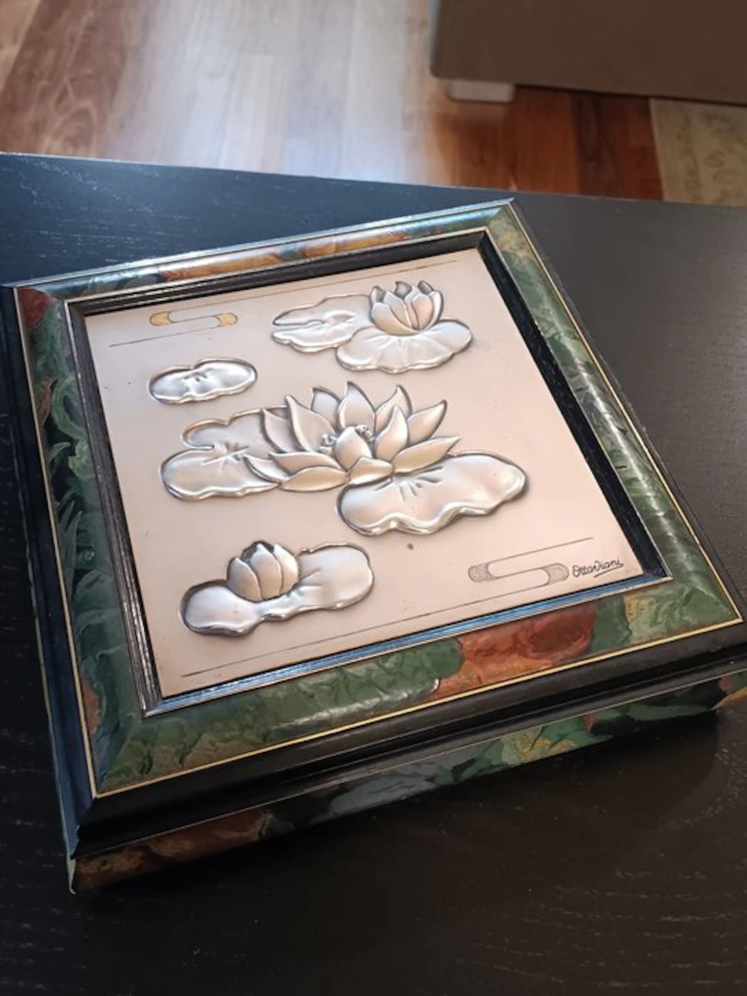 ottaviani - Jewellery box - Wood and Silver - Sterling Silver 925