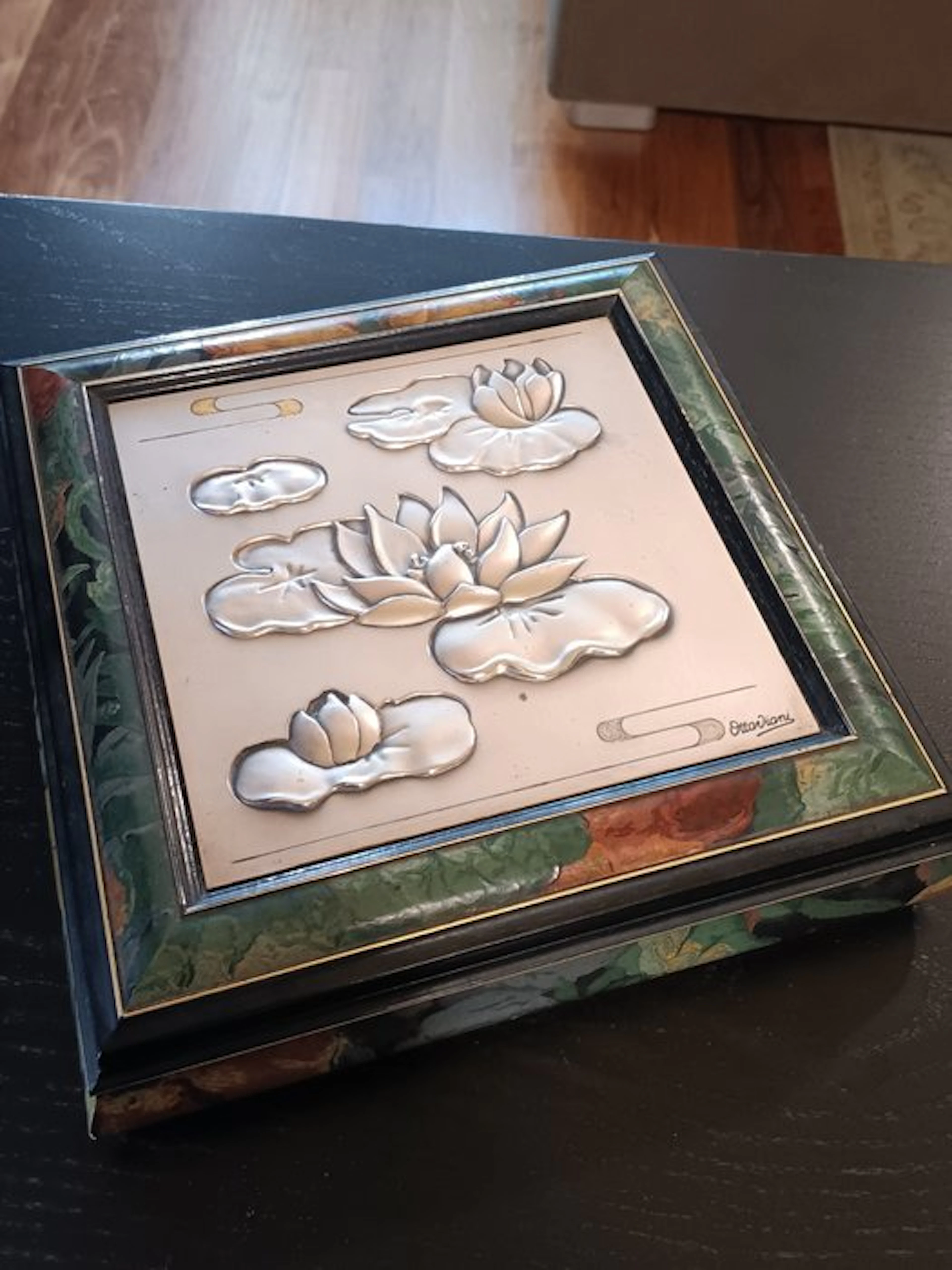 ottaviani - Jewellery box - Wood and Silver - Sterling Silver 925
