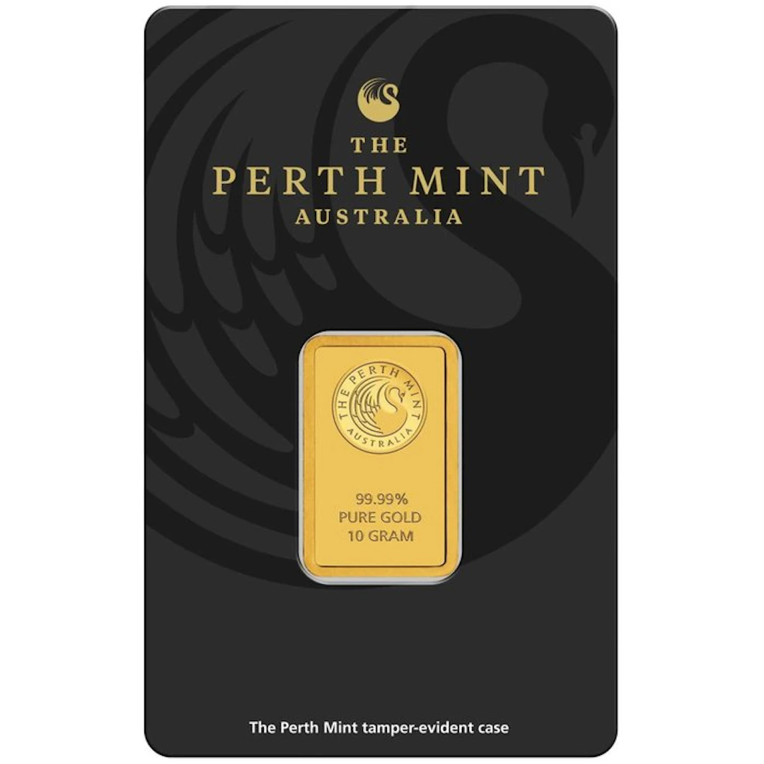 10 grams - Gold .999 - The Perth Mint - Sealed & with certificate