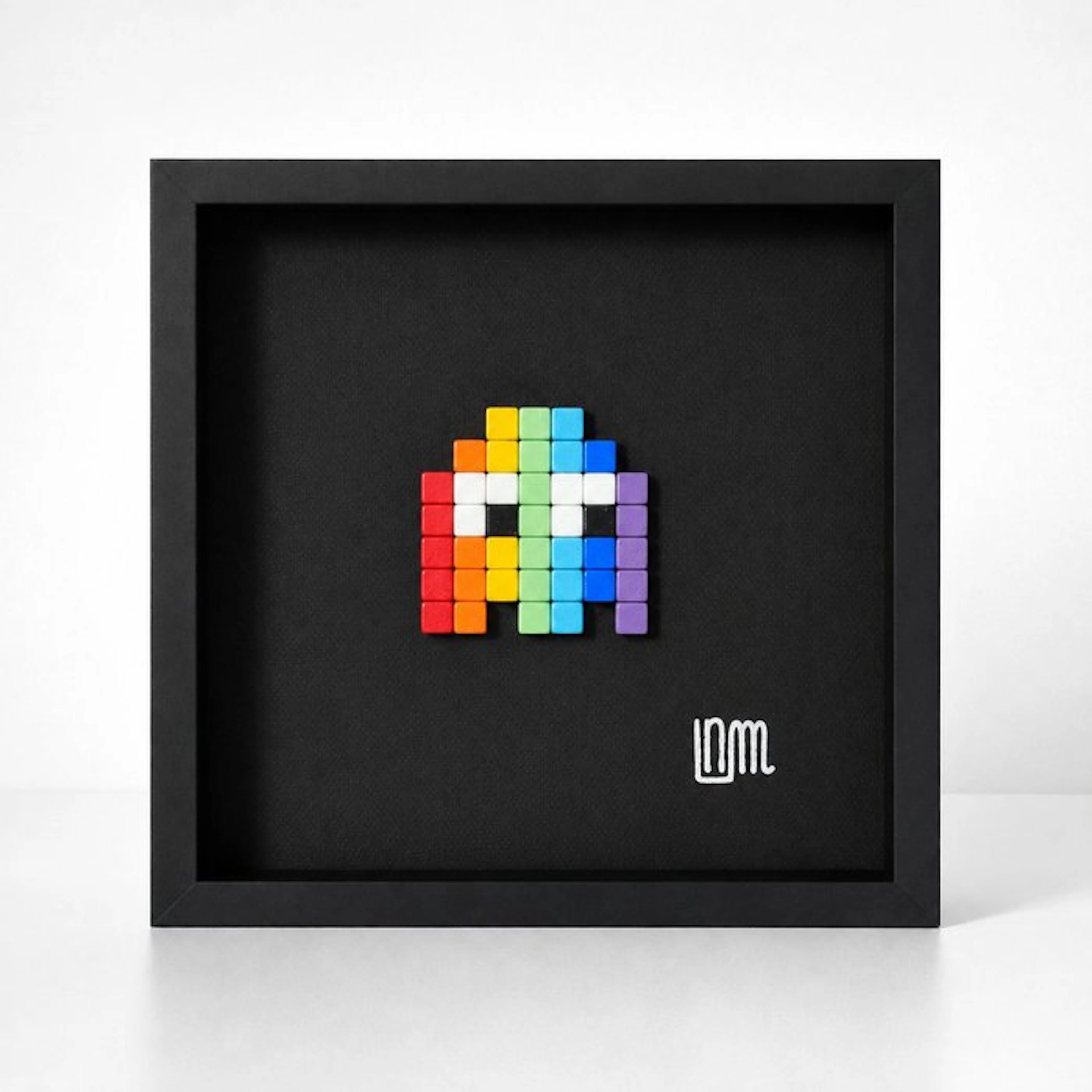 nLm - Pac-Man Rainbow (Ghost) • Mosaic