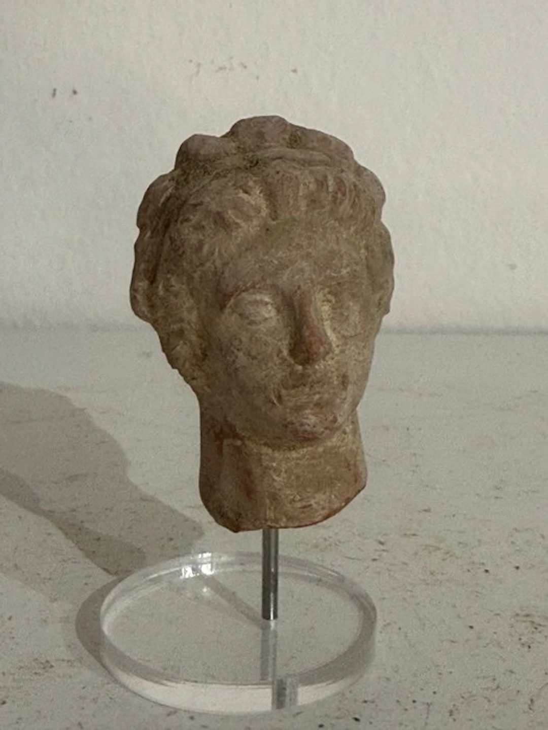 Replica of an Ancient Greek Terracotta the malleable head of Aphrodite - 7 cm