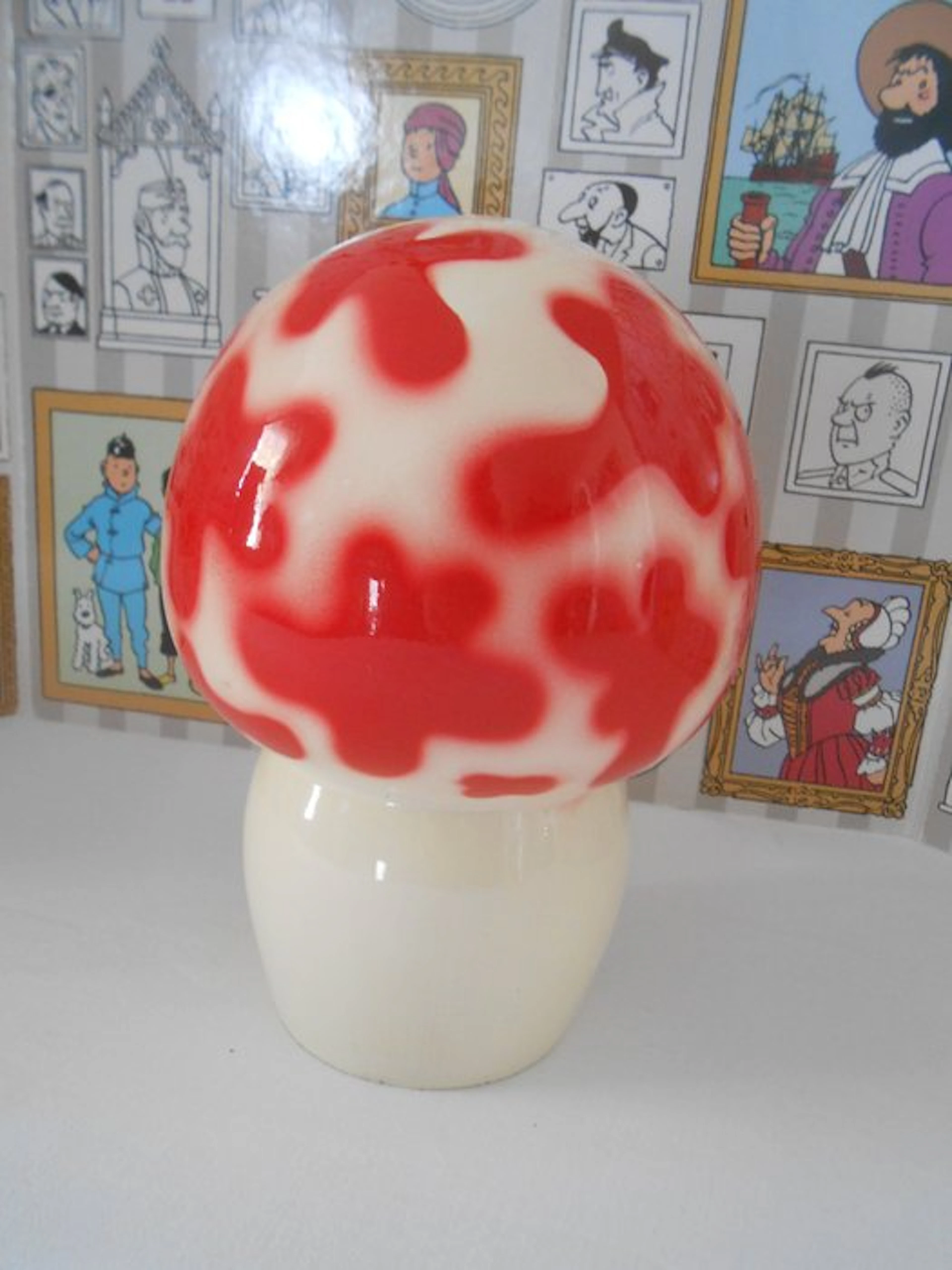 Moulinsart - Tintin - Tirelire champignon Vilac - Tintin L'étoile mystérieuse