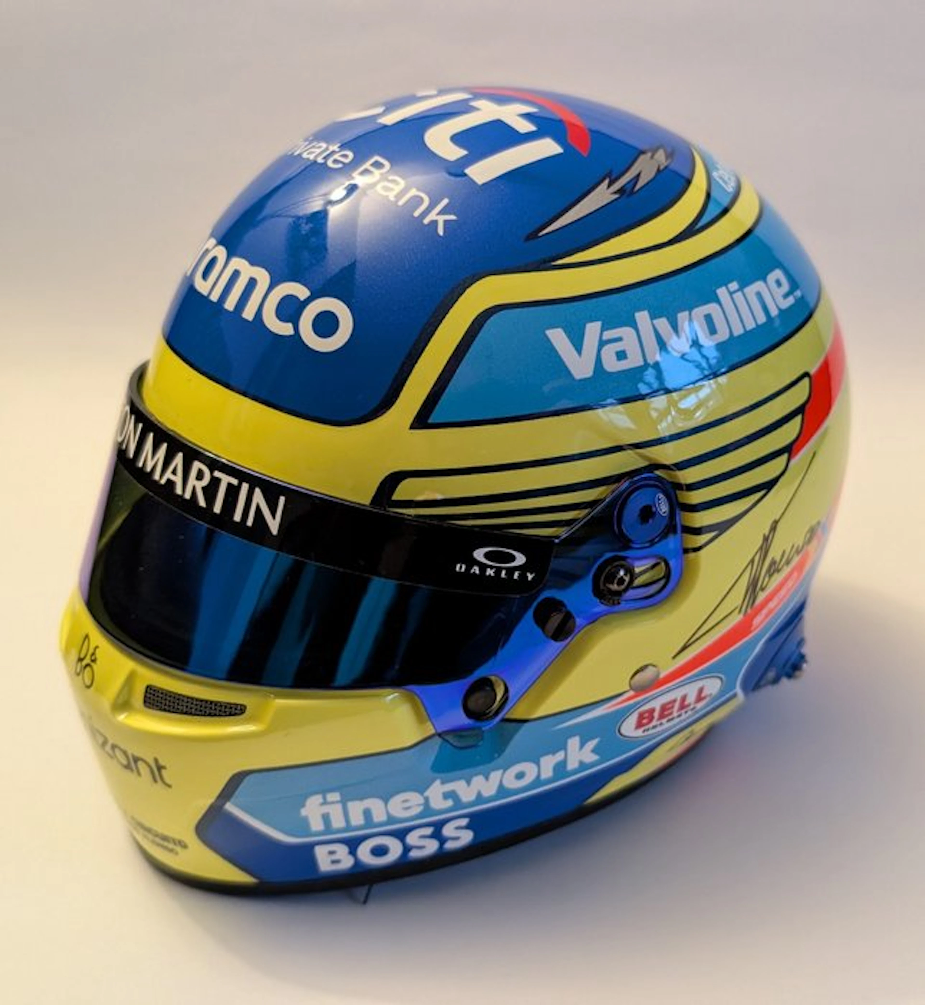 Aston Martin - Formula One - Fernando Alonso - 2020 - Scale 1/2 helmet