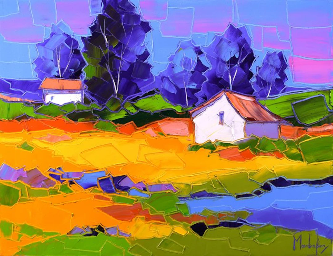 Caroline Mandrafina - Pfleger " Les arbres mauves "