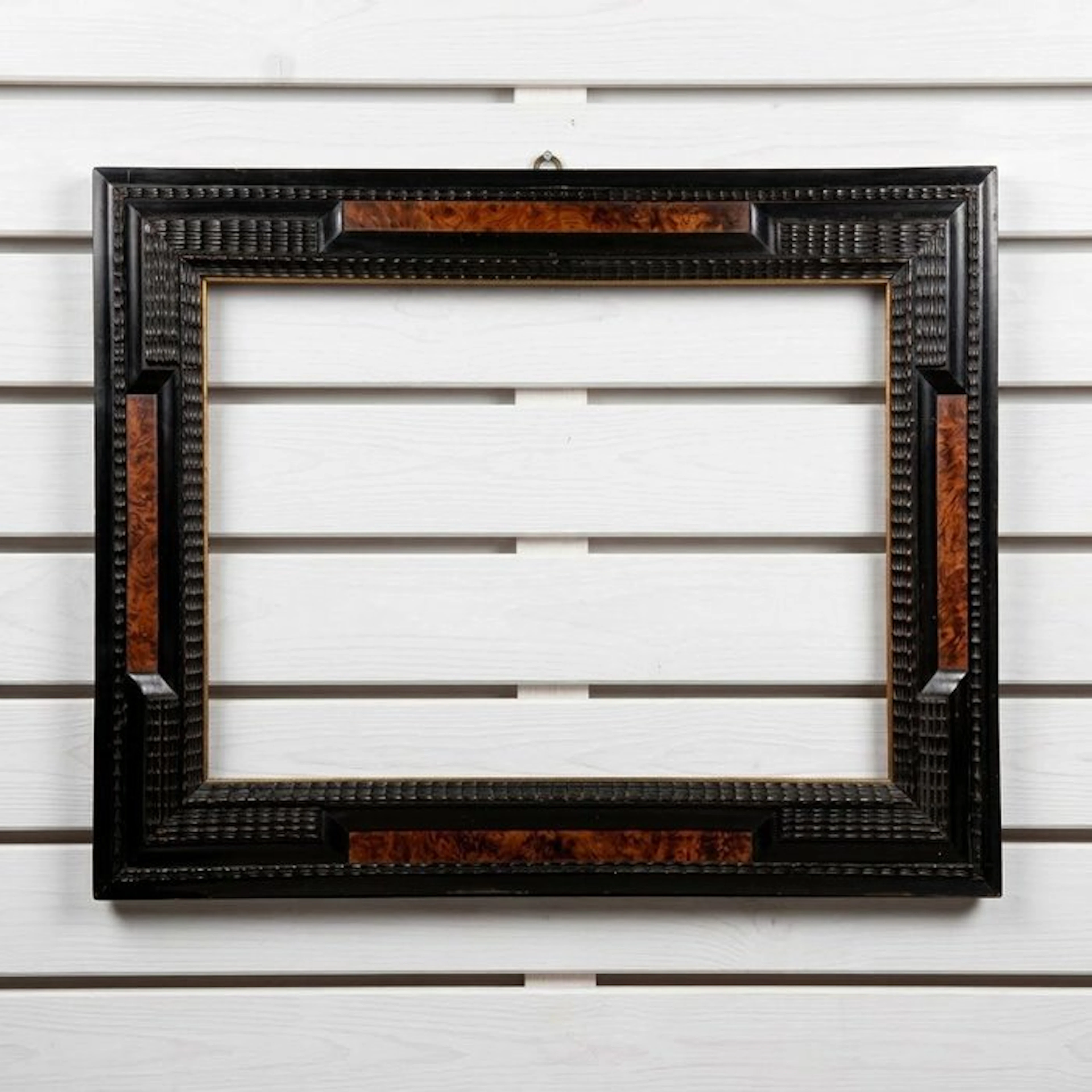 Frame- 71.5 x 91.5 Fine Baroque style Flemish ebonized...
