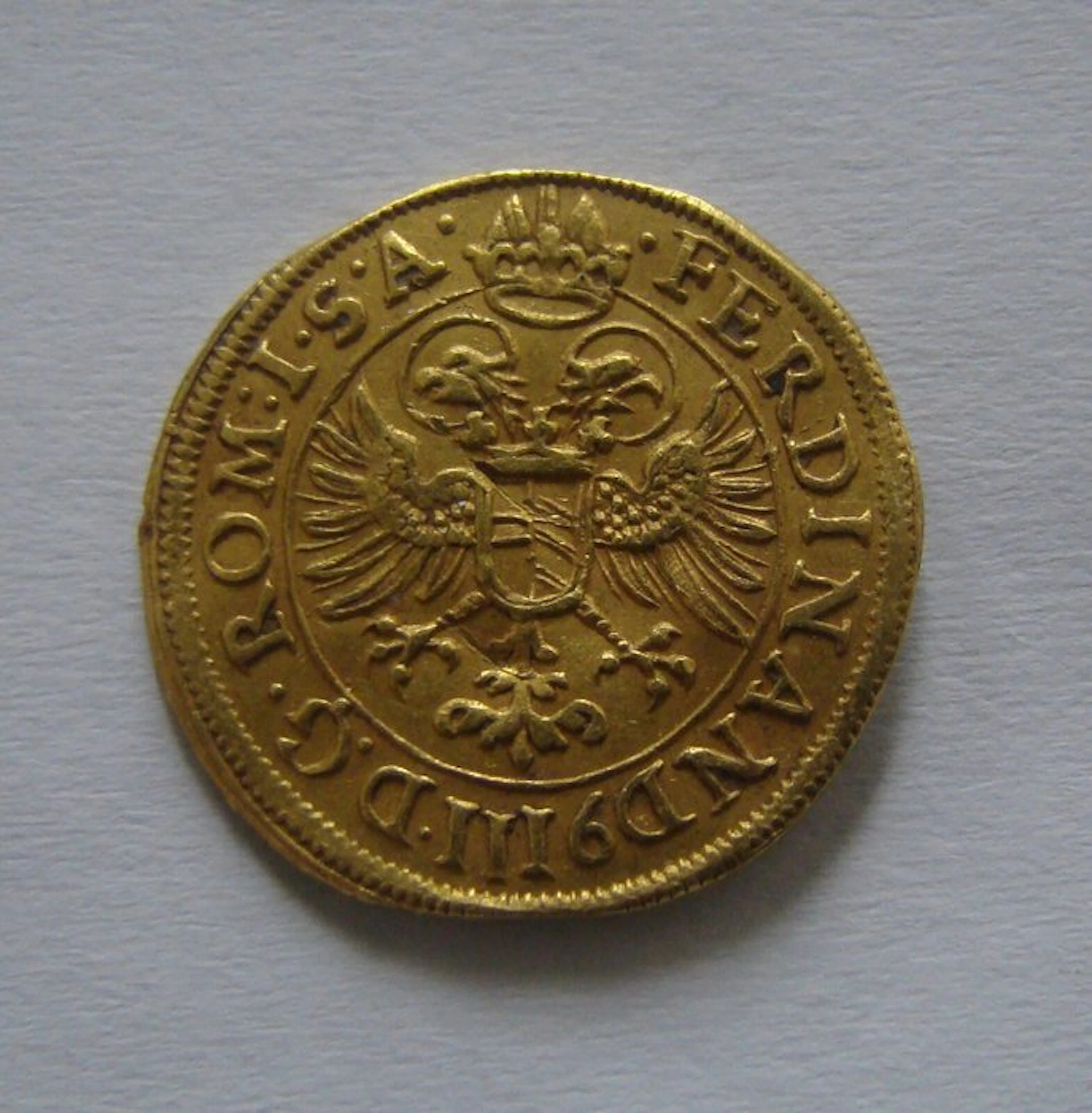 Germany, Regensburg - Stadt. Ferdinand III. Ducat 1641. RARE