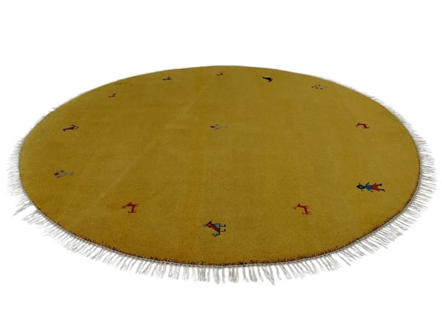 Gabbeh - Cleaned - Rug - 254 cm - 254 cm