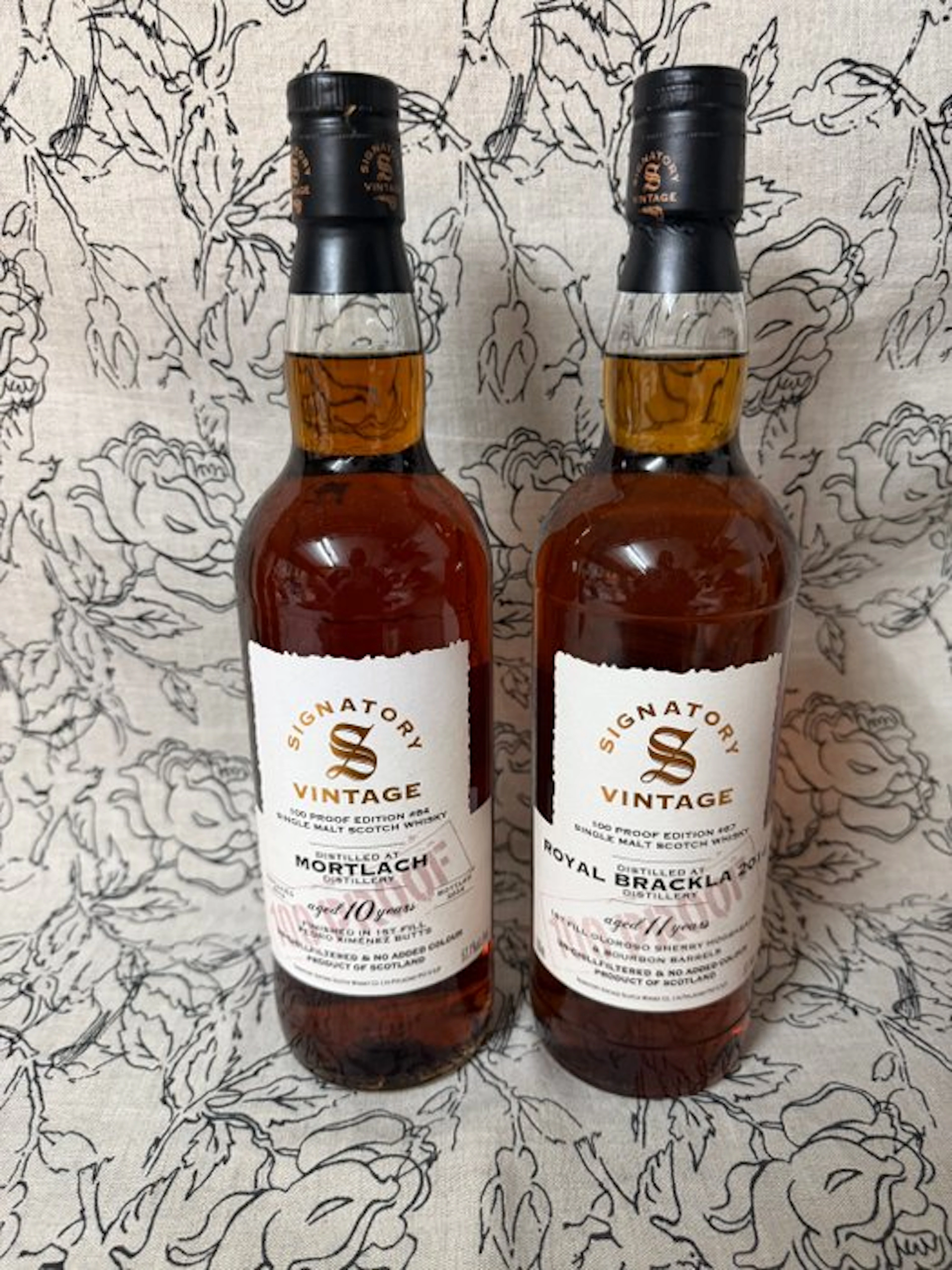 Mortlach 2016 10yo + Royal Brackla 2014 11yo - 100 Proof...