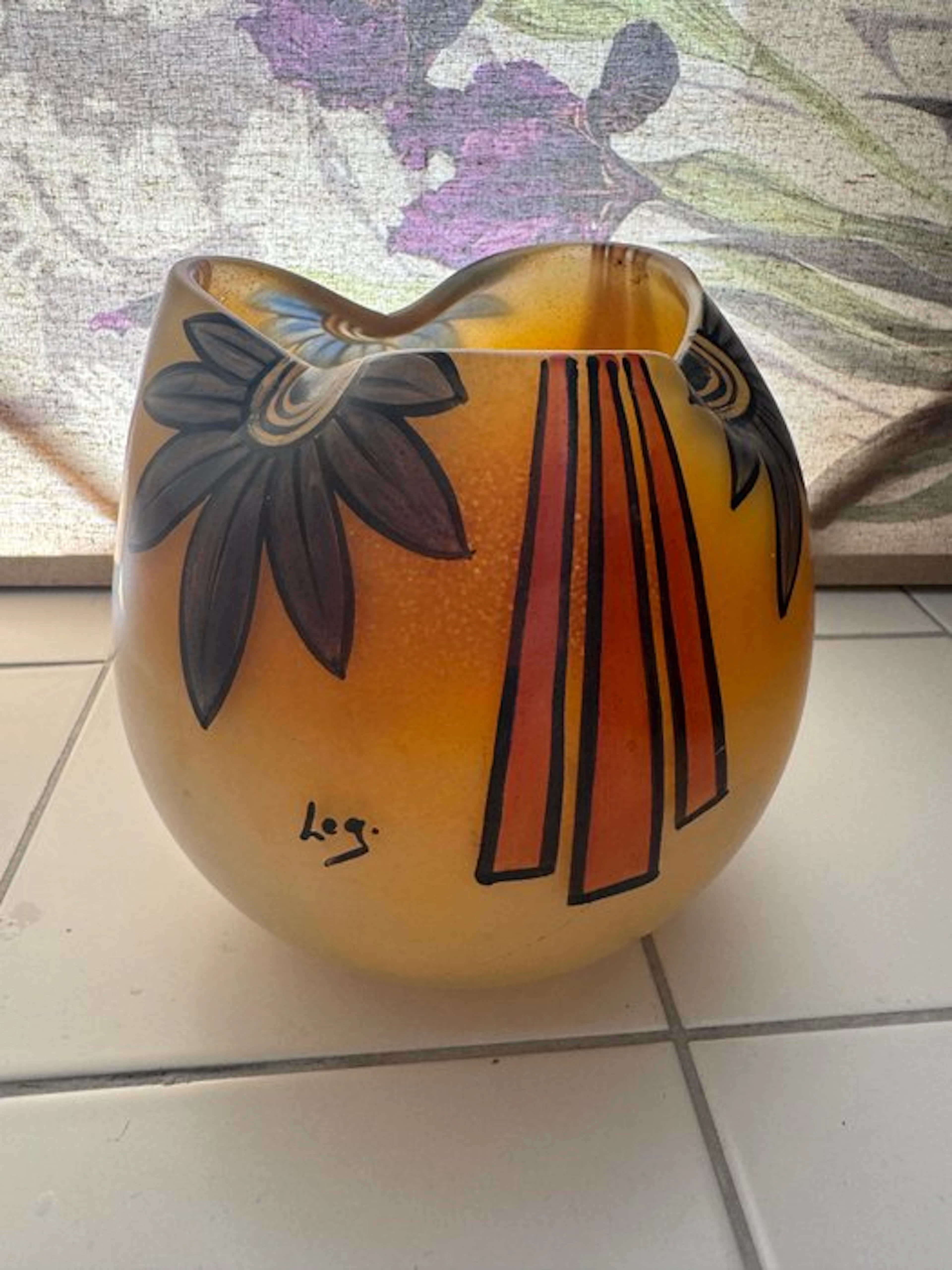 François-Théodore Legras - Vase - Glass