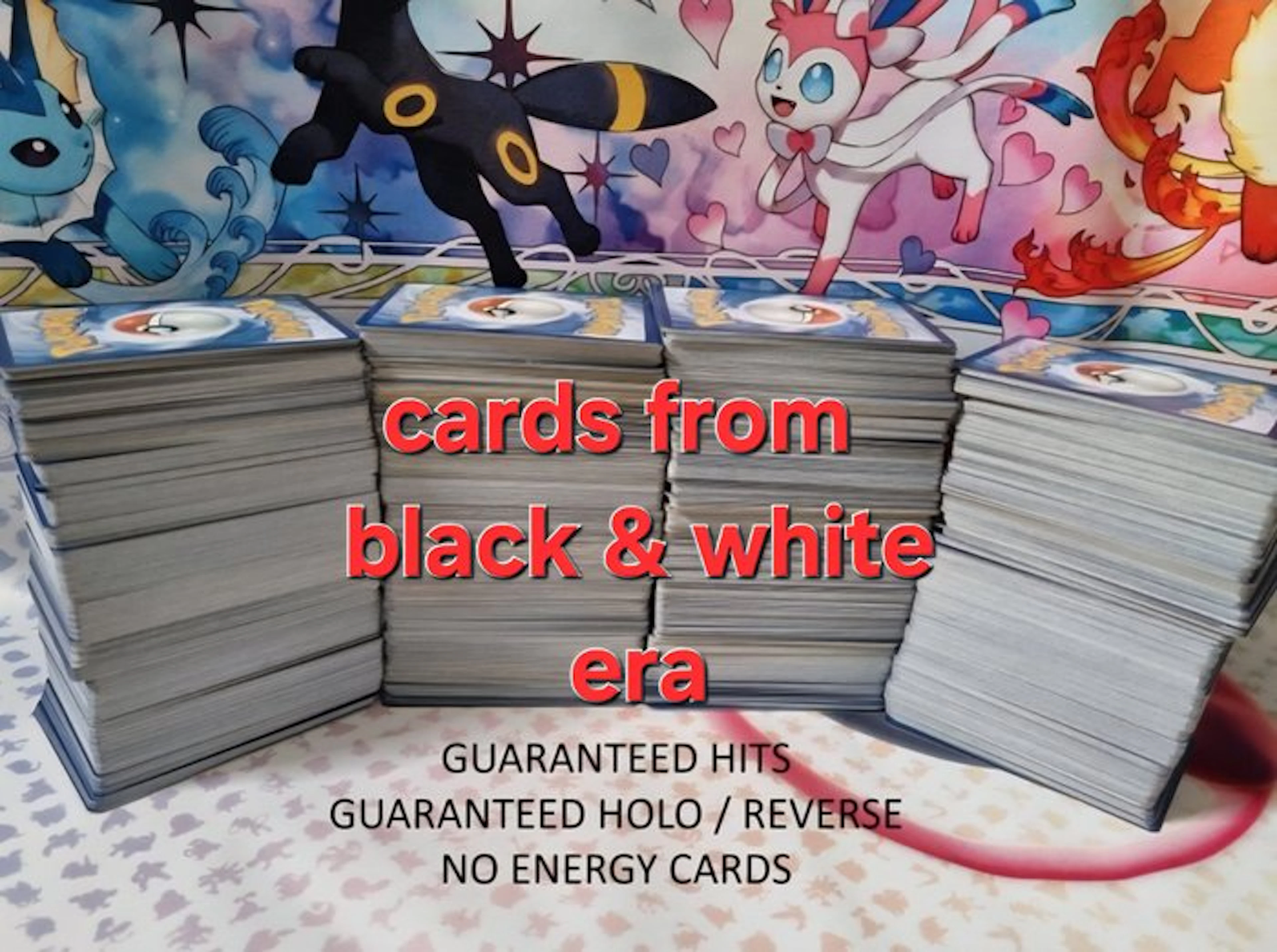 Pokémon - 2000 Bulk cards - Various sets
