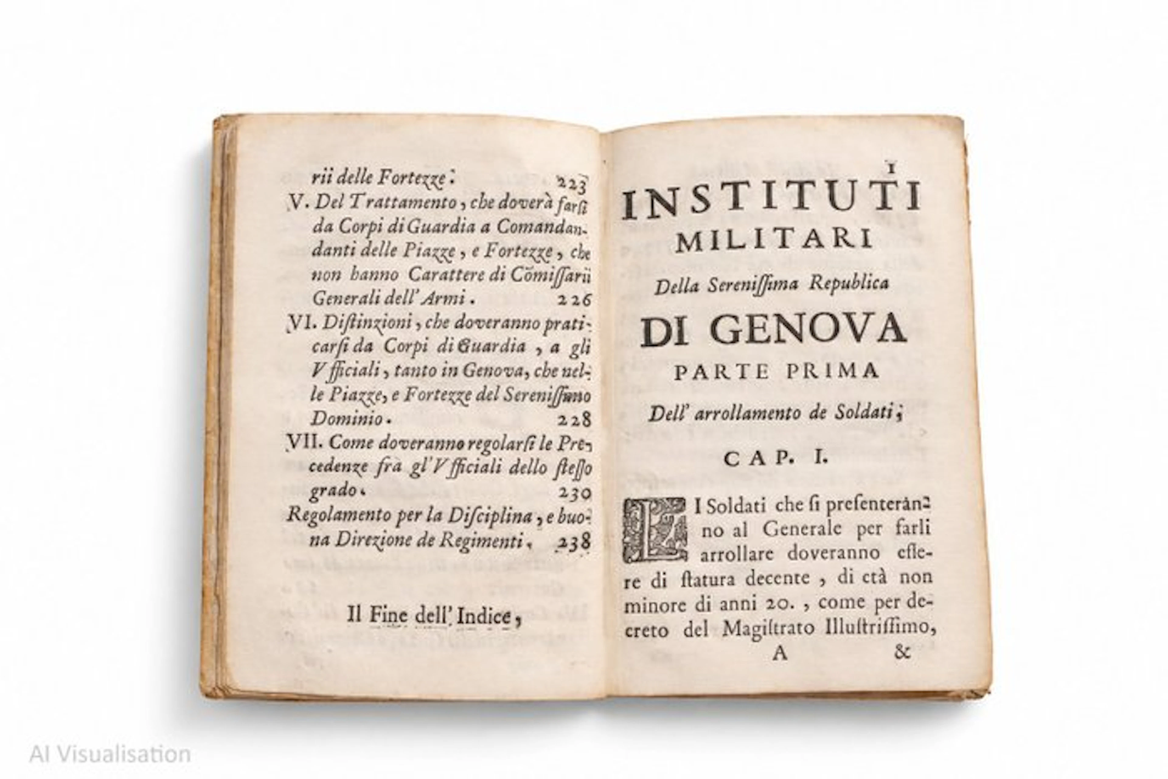Zignago - Ordini Militari - 1722
