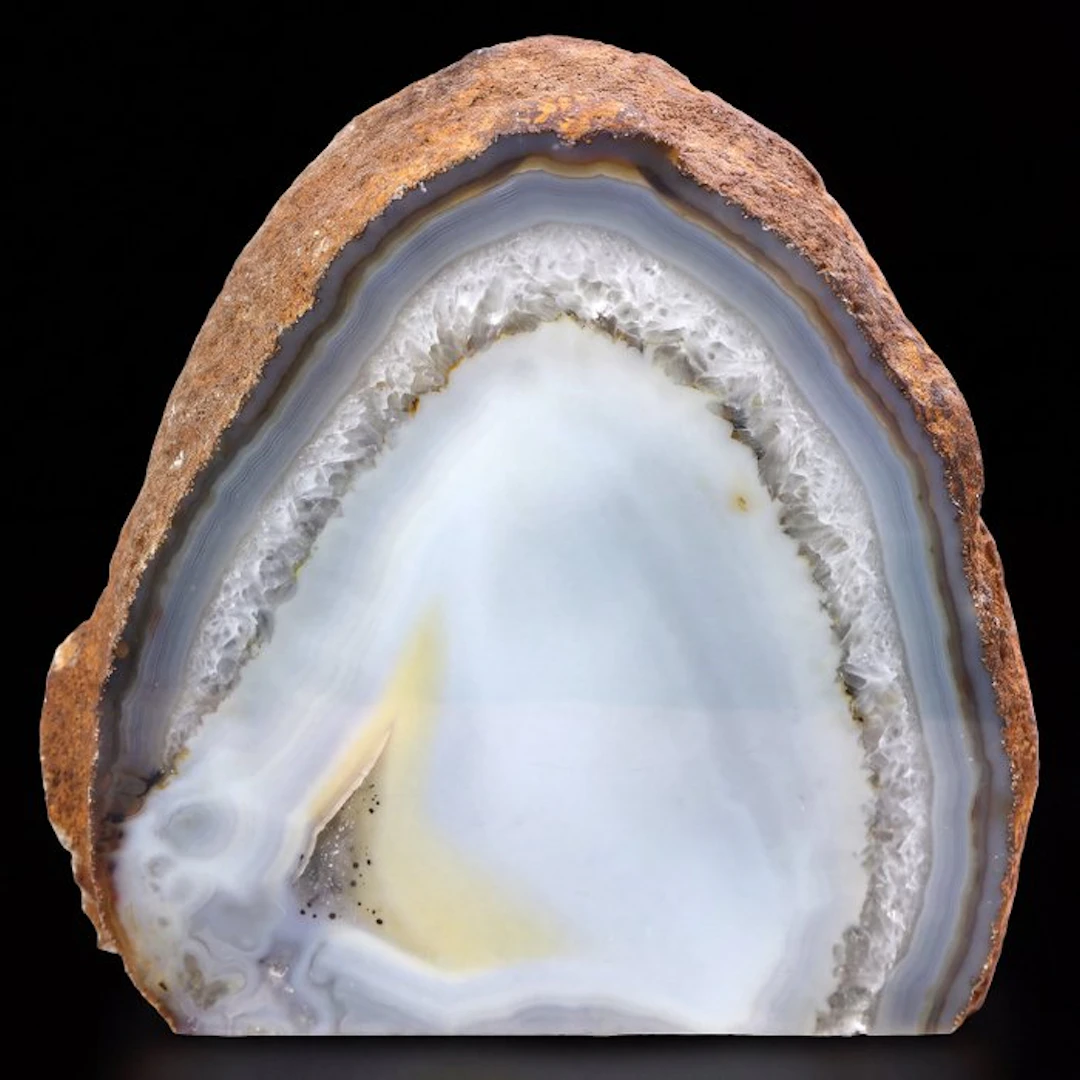 Top Quality - XL Rainbow Agate - 21x19x11 cm - Geode- 6.1 kg