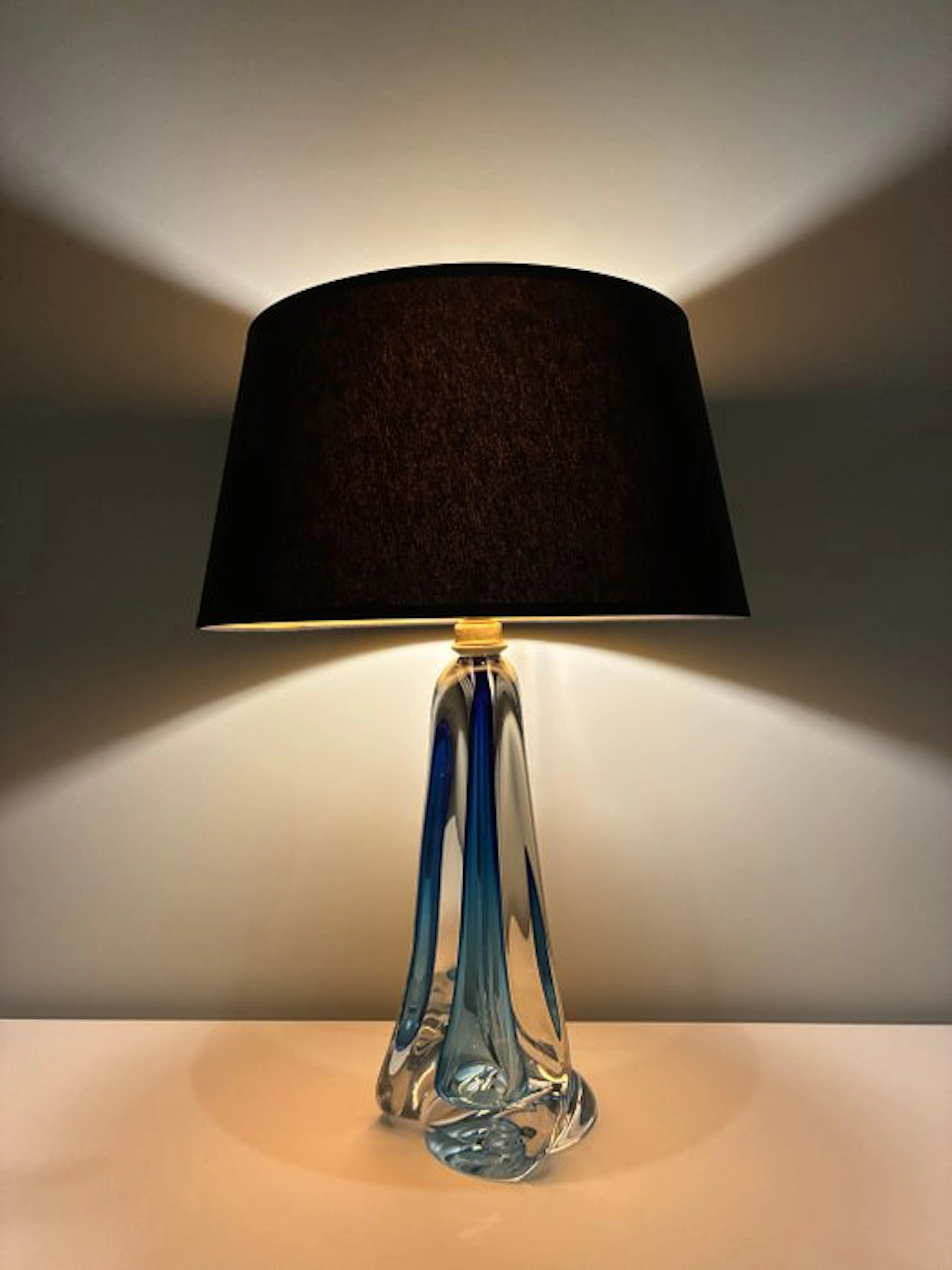 Val Saint Lambert - Table lamp - Radia - Crystal