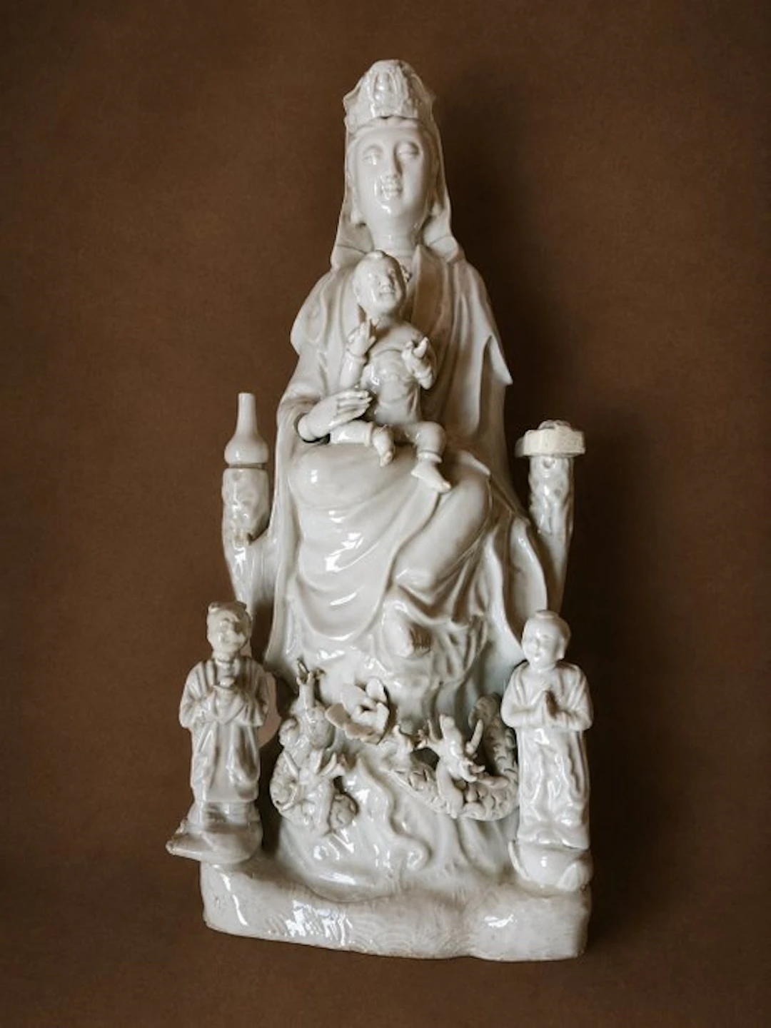 Songzi Guanyin with Child - Ceramic - China - Qing Dynasty (1644-1911)
