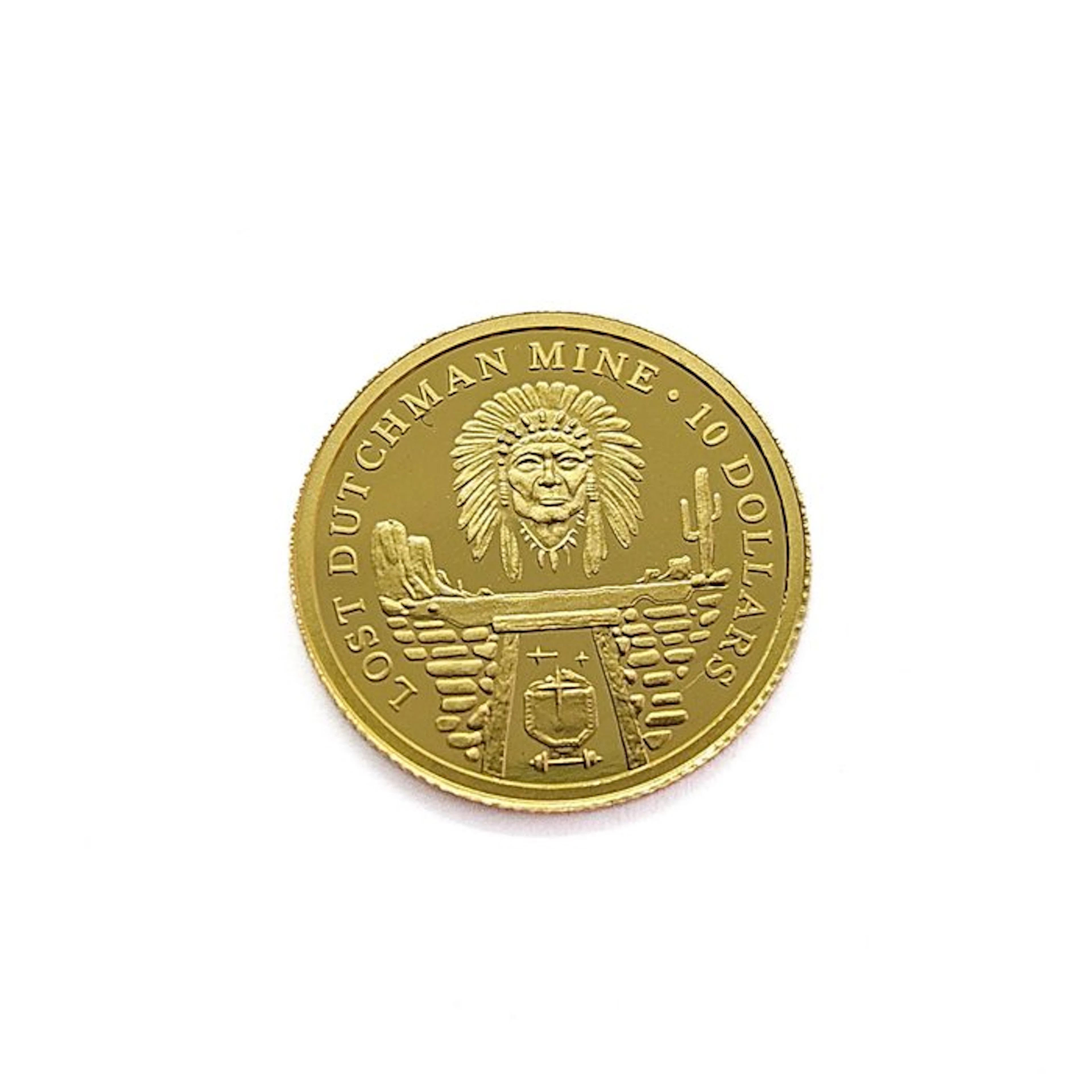 Cook Islands. 10 Dollars 2006 - Dutchman Mine - 1/25 Oz.