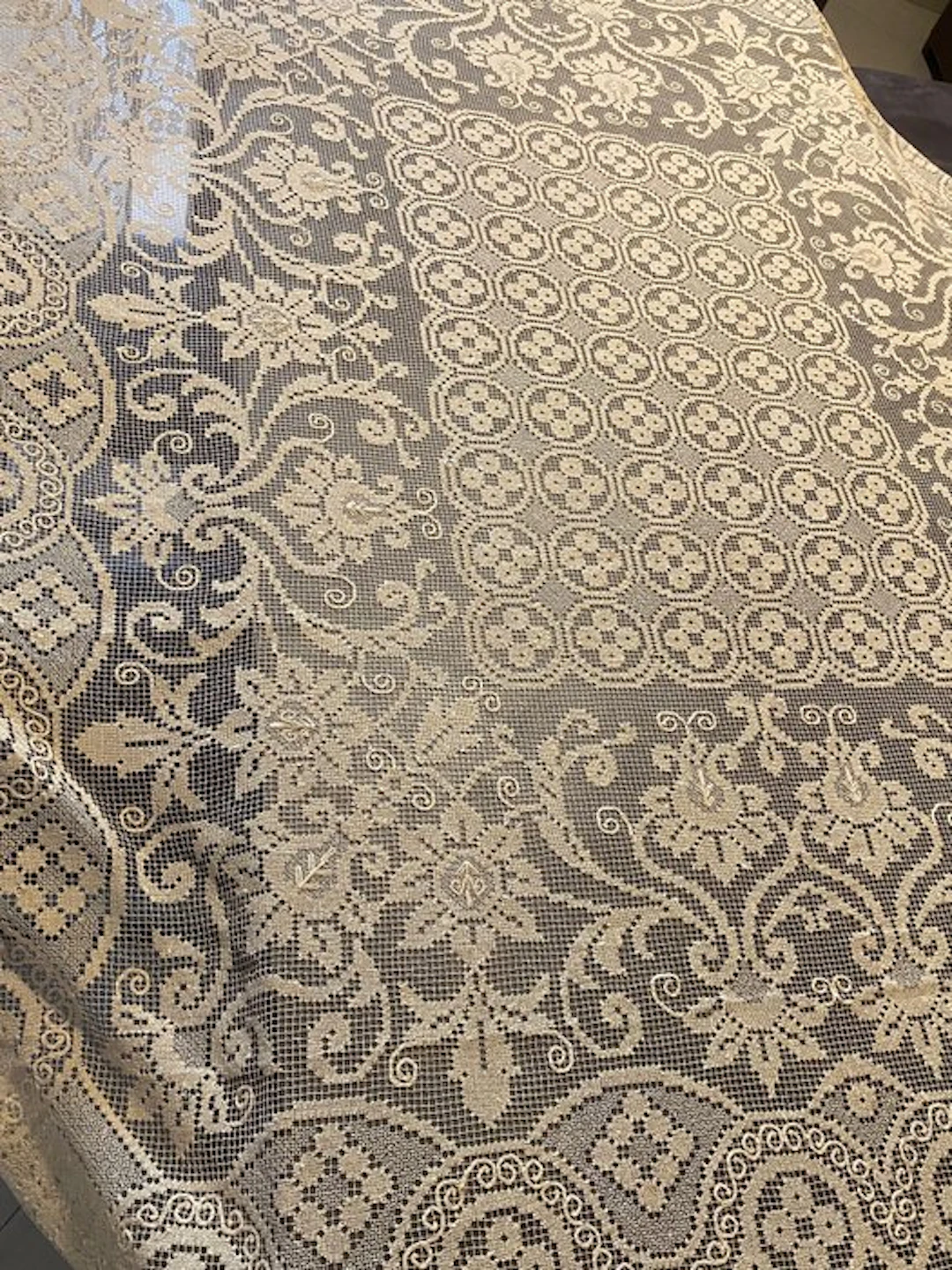 Tablecloth - 275 cm - 240 cm - Dining tablecloth FILET