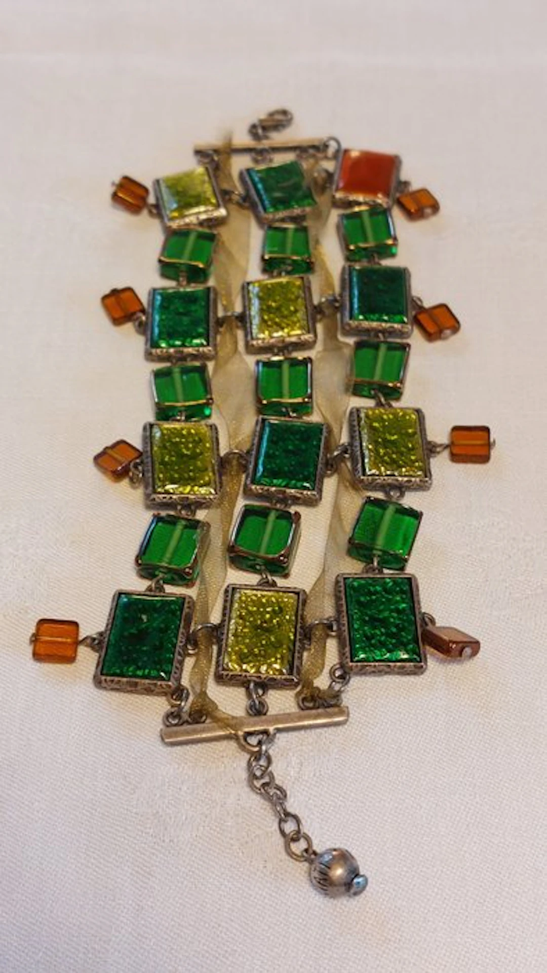Metal - Cuff bracelet - Salviati Murano Glass