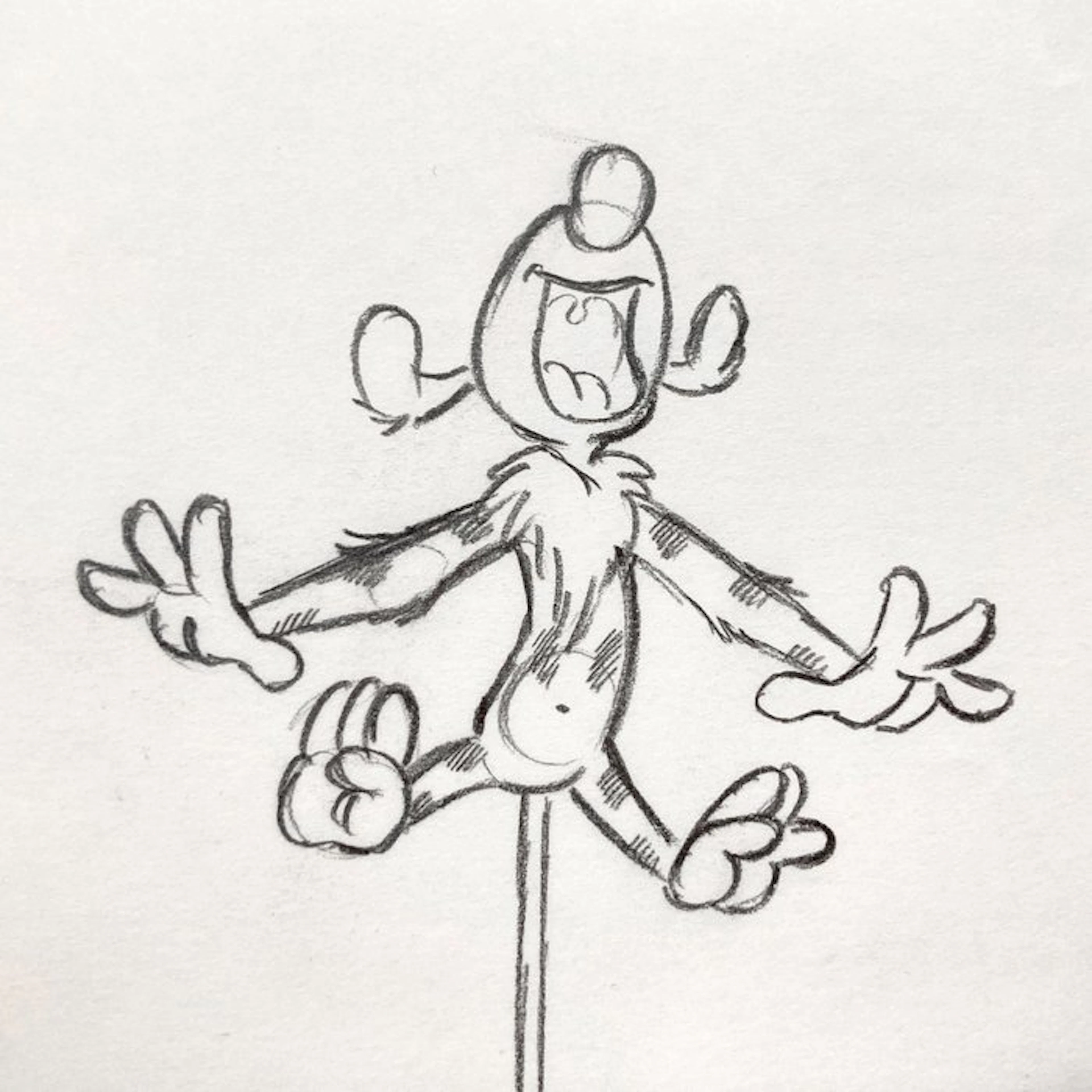 Marsupilami : Original Animation Production Drawing - (1993)