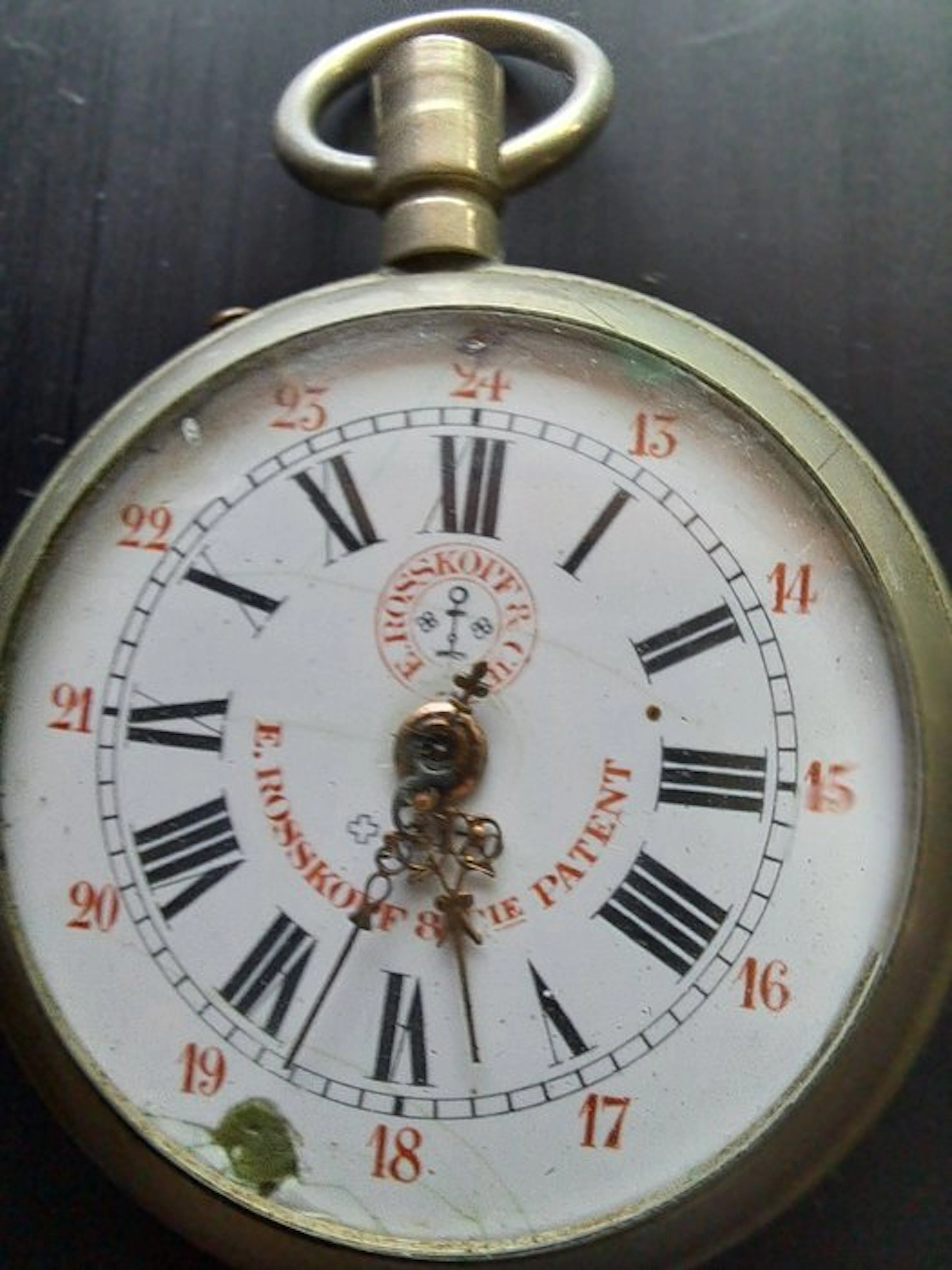 Automaton pocket watch - Roskopf - parigi1900 - 6470 - 1900-1949